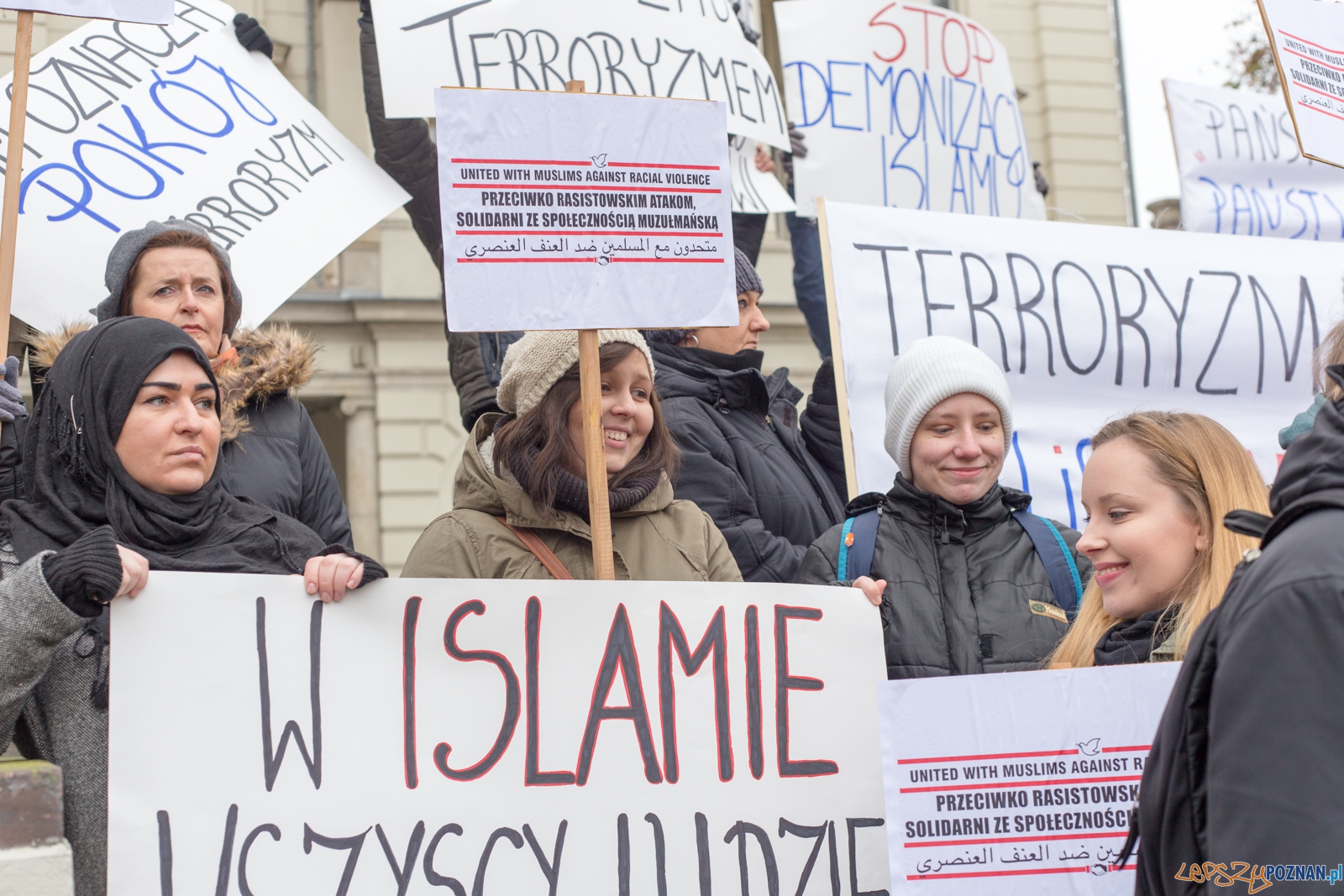 Muzułmanie przeciw terrorystom Foto: lepszyPOZNAN.pl / Piotr Rychter Muzułmanie przeciw terrorystom Foto: lepszyPOZNAN.pl / Piotr Rychter