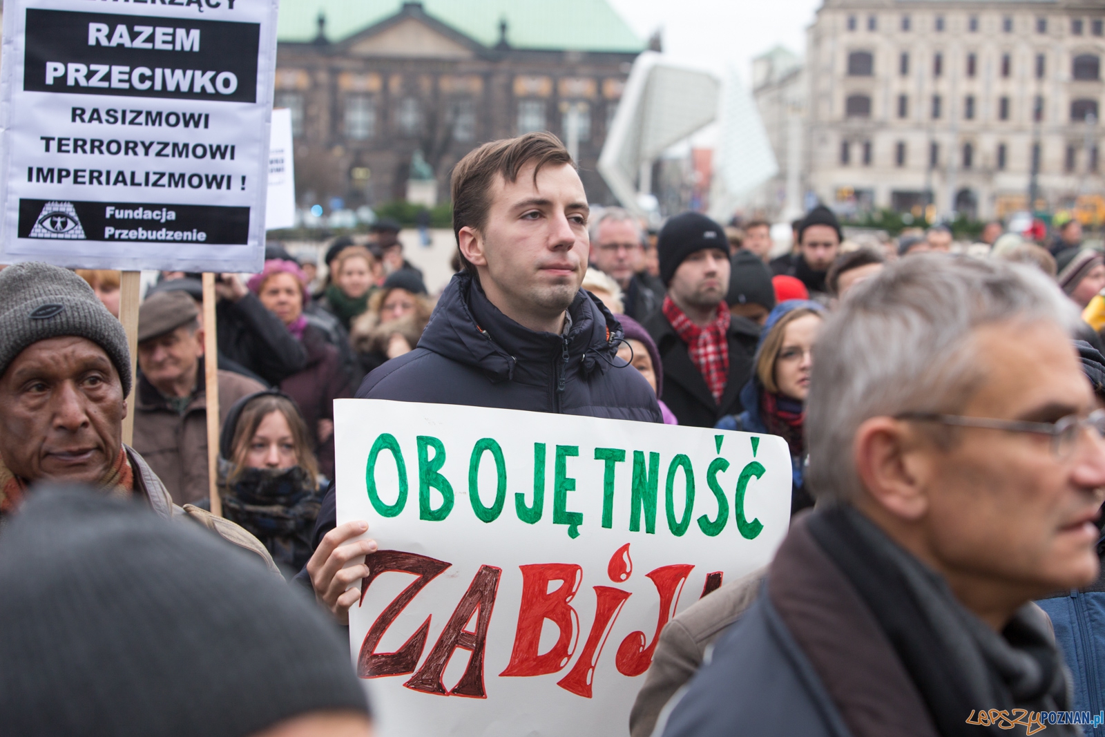 Muzułmanie przeciw terrorystom Foto: lepszyPOZNAN.pl / Piotr Rychter Muzułmanie przeciw terrorystom Foto: lepszyPOZNAN.pl / Piotr Rychter
