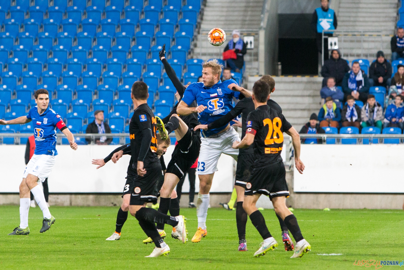 Mecz rewanżowy 1/4 finału Pucharu Polski - Lech Poznań - Zag Foto: lepszyPOZNAN.pl / Piotr Rychter Mecz rewanżowy 1/4 finału Pucharu Polski - Lech Poznań - Zag Foto: lepszyPOZNAN.pl / Piotr Rychter