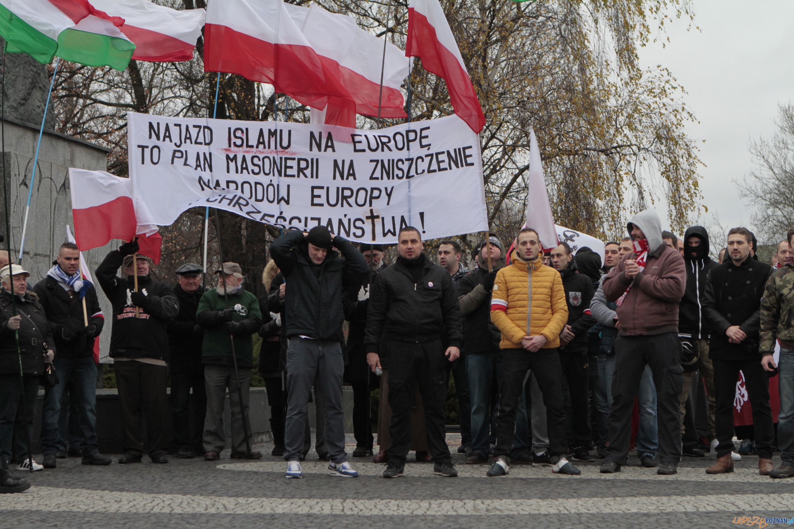 Manifestacja ONR Foto: lepszyPOZNAN.pl / Paweł Rychter Manifestacja ONR Foto: lepszyPOZNAN.pl / Paweł Rychter