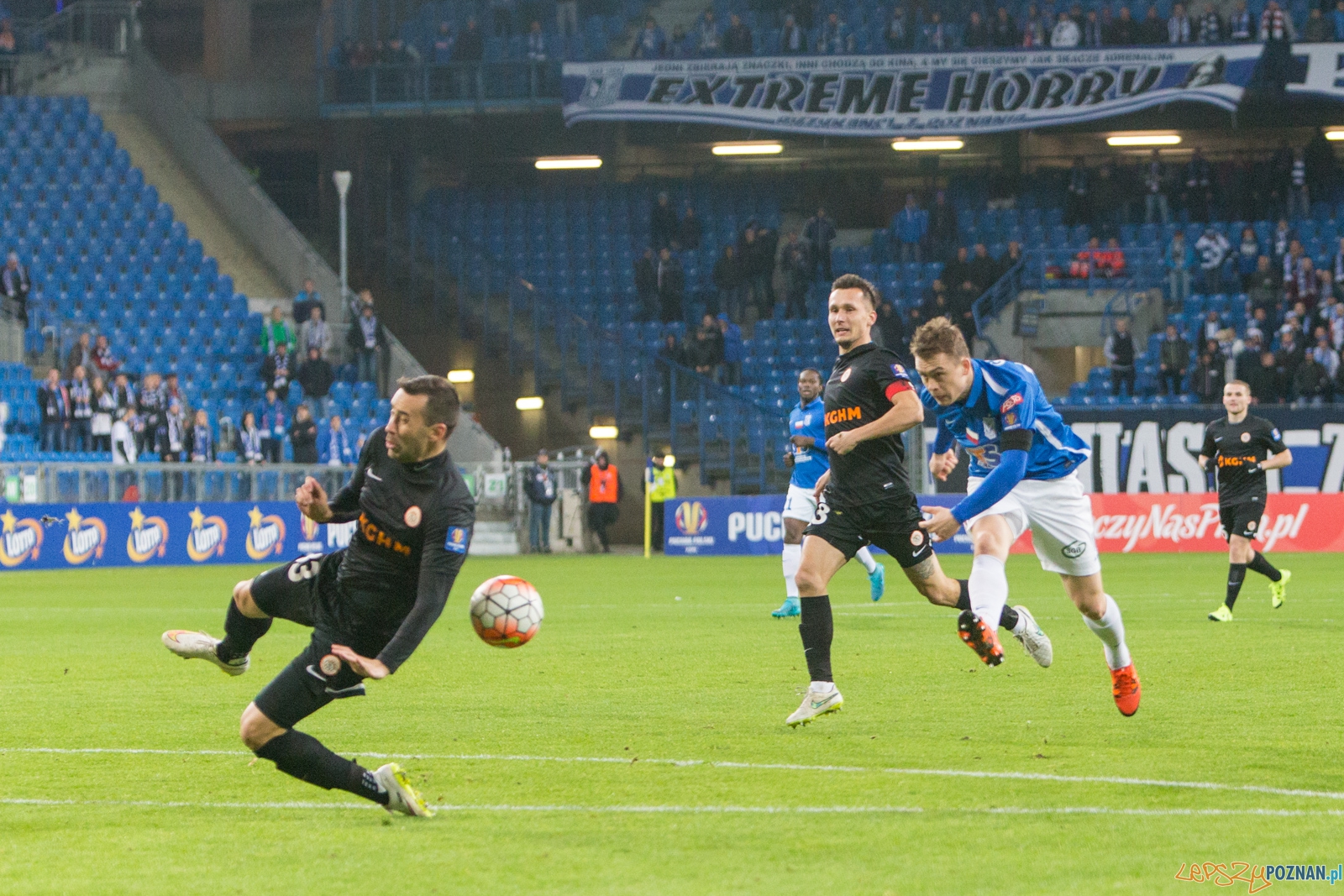 Mecz rewanżowy 1/4 finału Pucharu Polski - Lech Poznań - Zag Foto: lepszyPOZNAN.pl / Piotr Rychter Mecz rewanżowy 1/4 finału Pucharu Polski - Lech Poznań - Zag Foto: lepszyPOZNAN.pl / Piotr Rychter