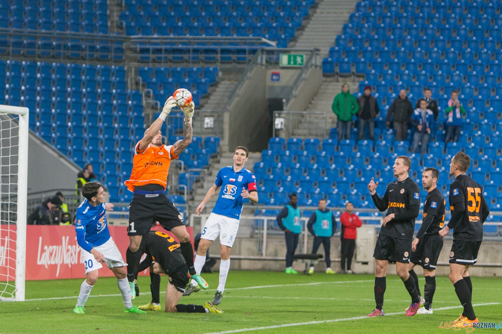 Mecz rewanżowy 1/4 finału Pucharu Polski - Lech Poznań - Zag Foto: lepszyPOZNAN.pl / Piotr Rychter Mecz rewanżowy 1/4 finału Pucharu Polski - Lech Poznań - Zag Foto: lepszyPOZNAN.pl / Piotr Rychter