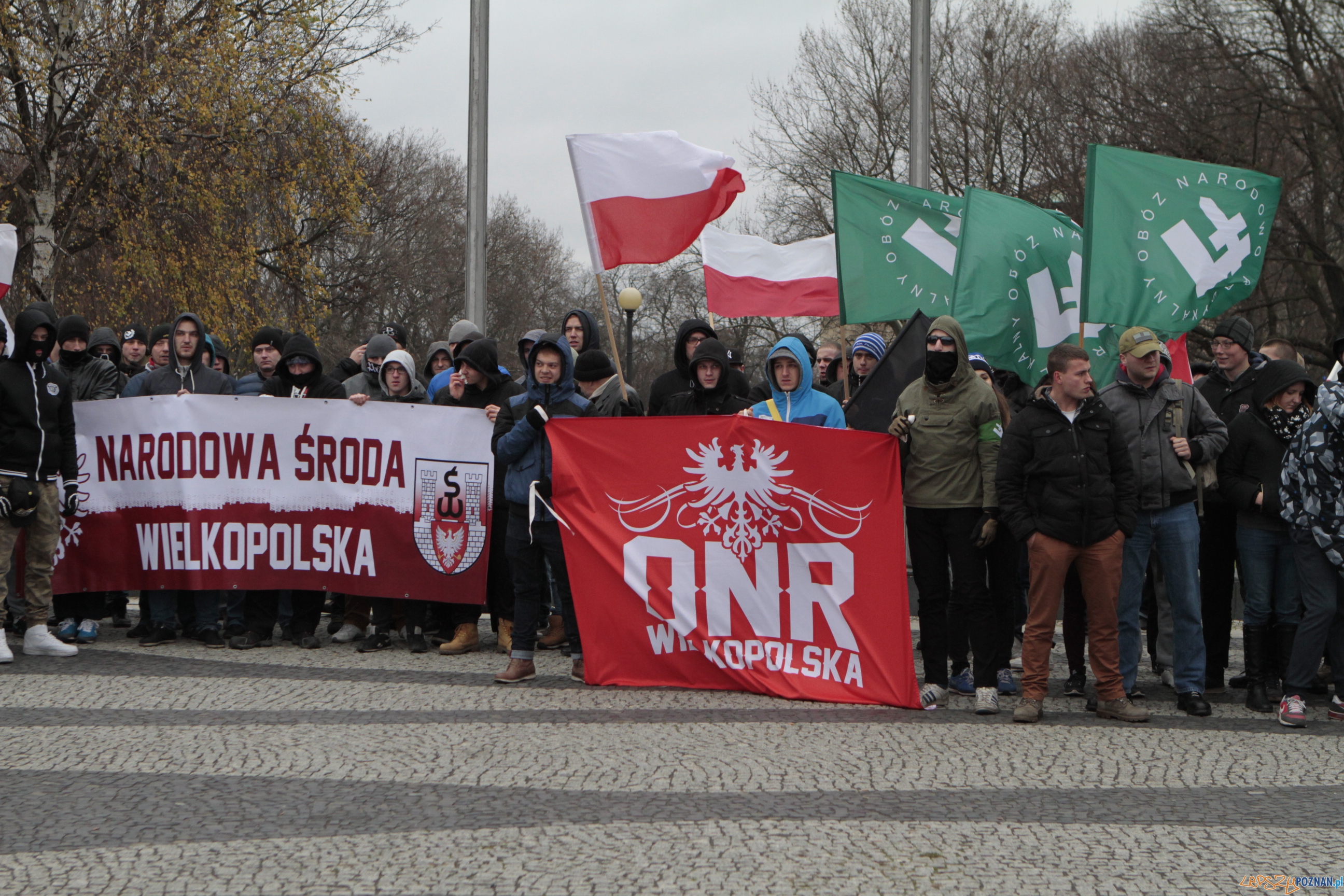 Manifestacja ONR Foto: lepszyPOZNAN.pl / Paweł Rychter Manifestacja ONR Foto: lepszyPOZNAN.pl / Paweł Rychter
