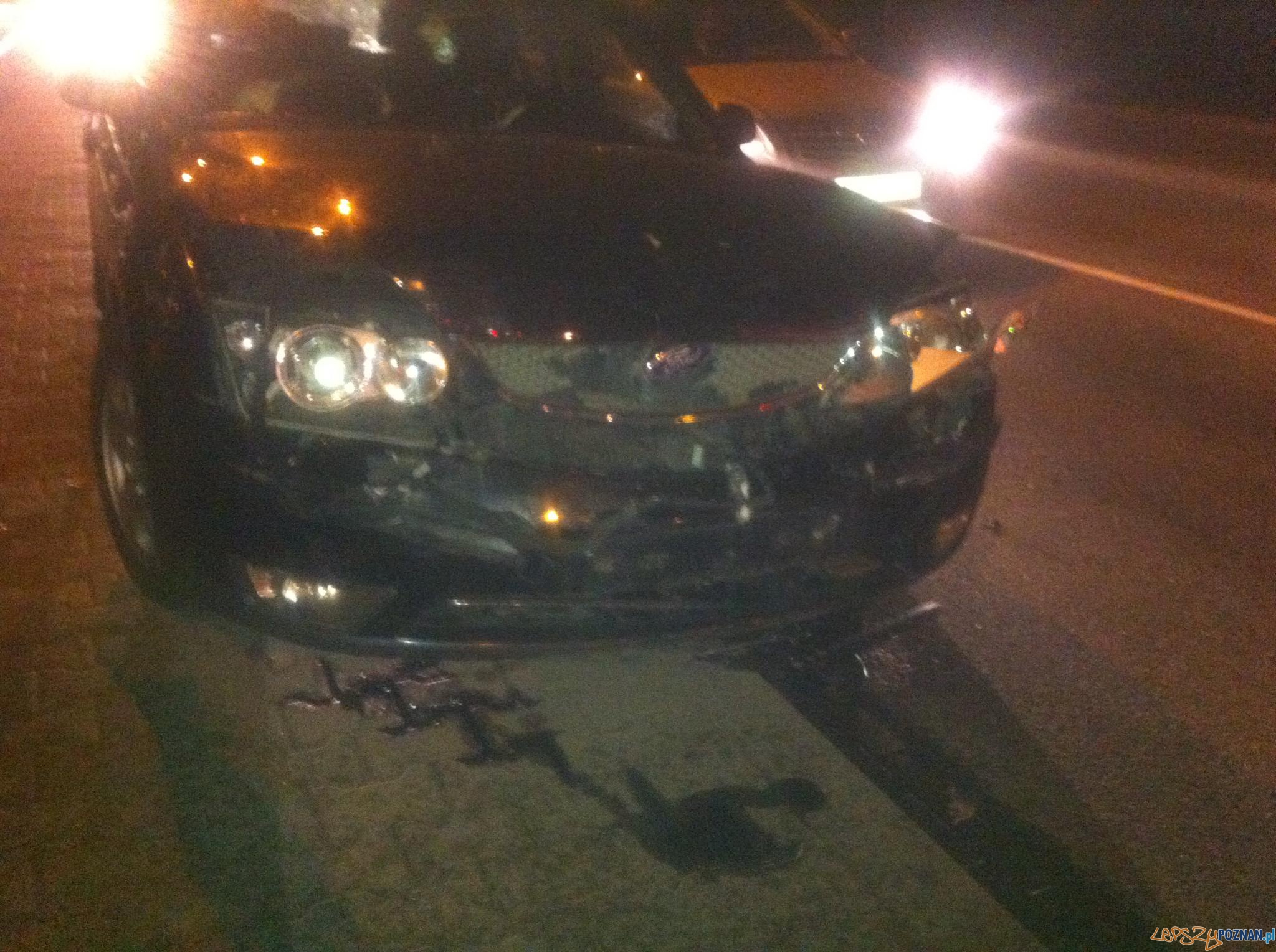 Wypadek na ul. Dymka Foto: Pomoc Drogowa EuroHol Wypadek na ul. Dymka Foto: Pomoc Drogowa EuroHol