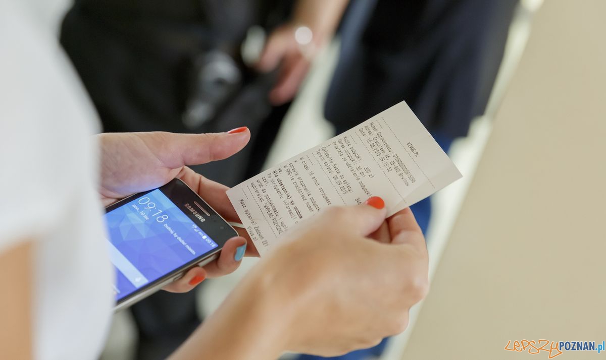 Druk pokwitowania Foto: Arkadiusz Obszynski Druk pokwitowania Foto: Arkadiusz Obszynski