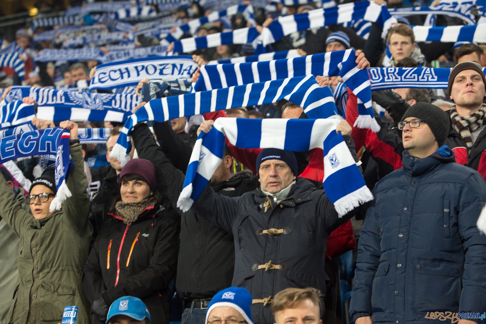 Liga Europy - KKS Lech Poznań - ACF Fiorentina (najlepsi kibice Foto: lepszyPOZNAN.pl / Piotr Rychter Liga Europy - KKS Lech Poznań - ACF Fiorentina (najlepsi kibice Foto: lepszyPOZNAN.pl / Piotr Rychter