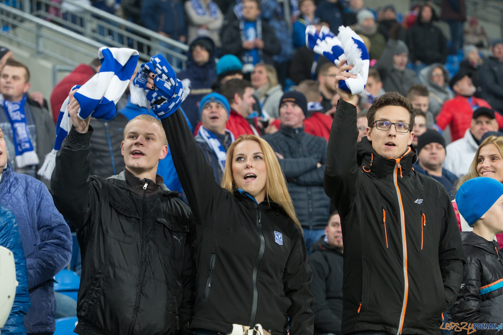 Liga Europy - KKS Lech Poznań - ACF Fiorentina (najlepsi kibice Foto: lepszyPOZNAN.pl / Piotr Rychter Liga Europy - KKS Lech Poznań - ACF Fiorentina (najlepsi kibice Foto: lepszyPOZNAN.pl / Piotr Rychter