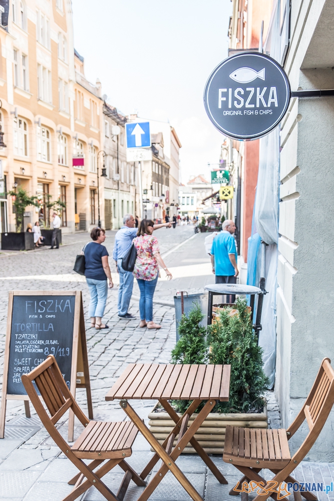 Fiszka - wzorcowy szyld Foto: Ulepsz Poznań Fiszka - wzorcowy szyld Foto: Ulepsz Poznań