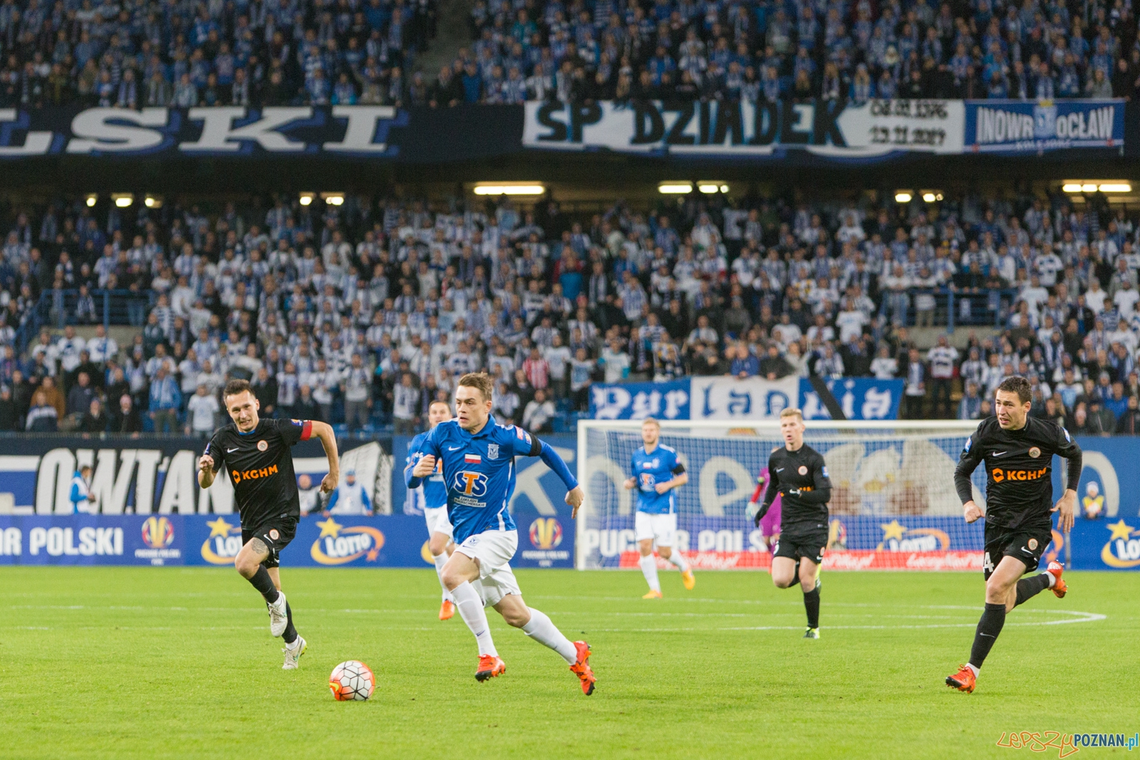 Mecz rewanżowy 1/4 finału Pucharu Polski - Lech Poznań - Zag Foto: lepszyPOZNAN.pl / Piotr Rychter Mecz rewanżowy 1/4 finału Pucharu Polski - Lech Poznań - Zag Foto: lepszyPOZNAN.pl / Piotr Rychter