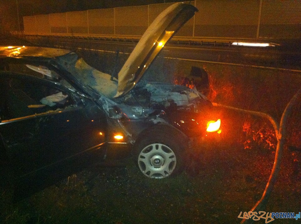 Wypadek na Głogowskiej Foto: Pomoc Drogowa EuroHol Wypadek na Głogowskiej Foto: Pomoc Drogowa EuroHol