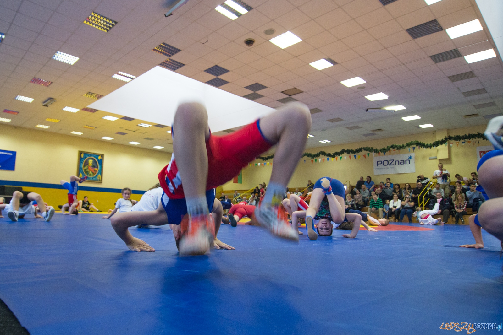Turniej Świąteczny Zapasy z Gwiazdorem. Foto: lepszyPOZNAN.pl / Piotr Rychter Turniej Świąteczny Zapasy z Gwiazdorem. Foto: lepszyPOZNAN.pl / Piotr Rychter