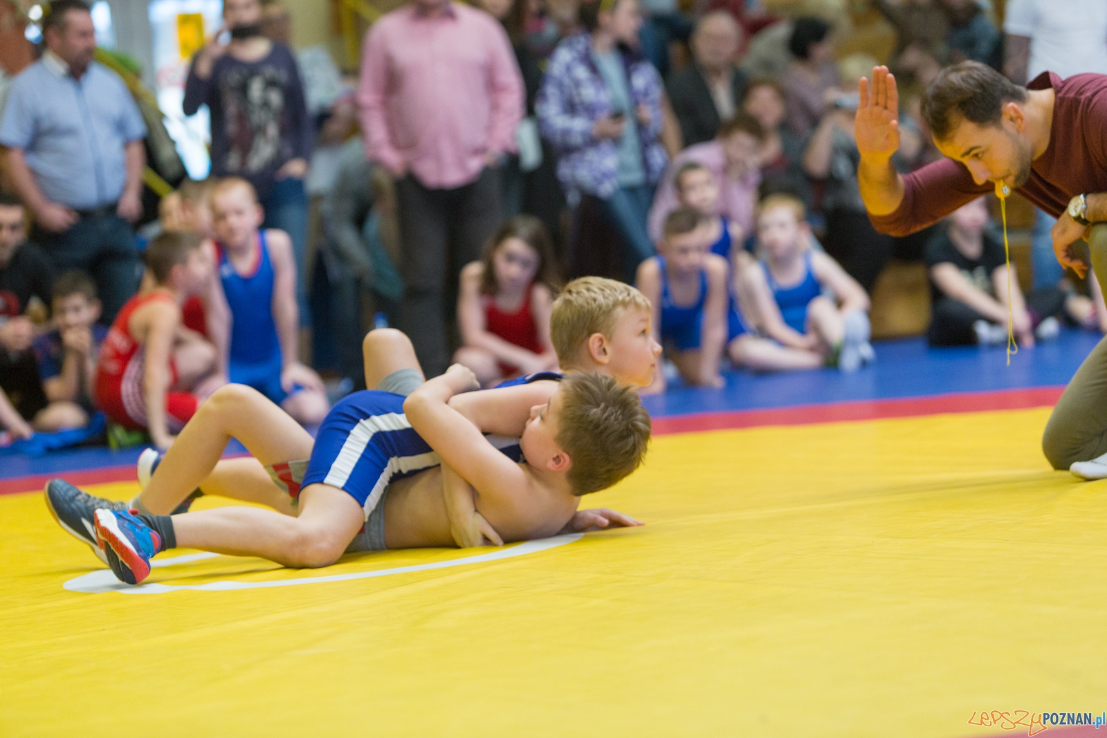 Turniej Świąteczny Zapasy z Gwiazdorem. Foto: lepszyPOZNAN.pl / Piotr Rychter Turniej Świąteczny Zapasy z Gwiazdorem. Foto: lepszyPOZNAN.pl / Piotr Rychter