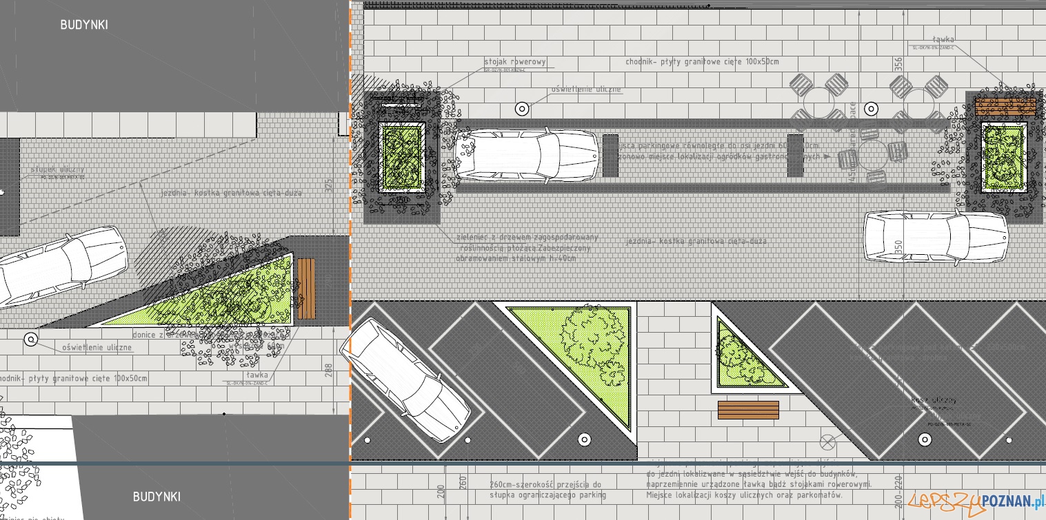 Projekt nowej ulicy Taczaka Foto: Archaid Projekt nowej ulicy Taczaka Foto: Archaid
