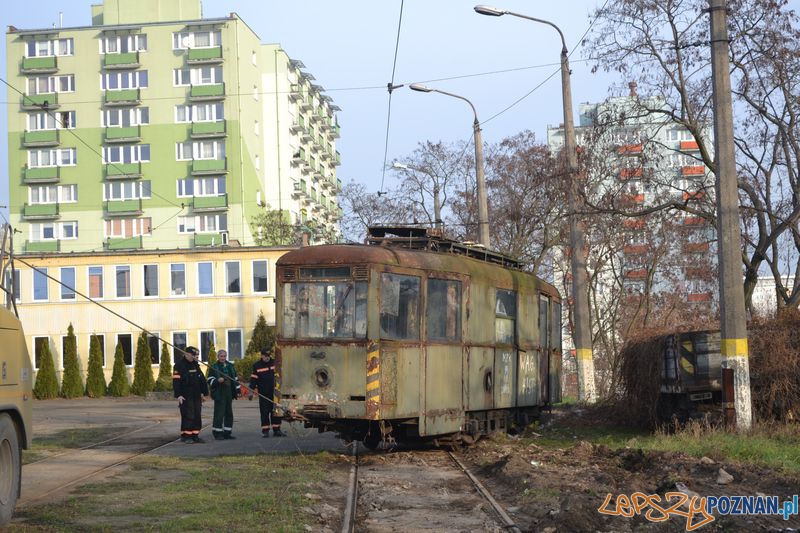 Historyczny wagon w zajezdni na Głogowskiej Foto: Maciej Witkowski / KMPS Historyczny wagon w zajezdni na Głogowskiej Foto: Maciej Witkowski / KMPS