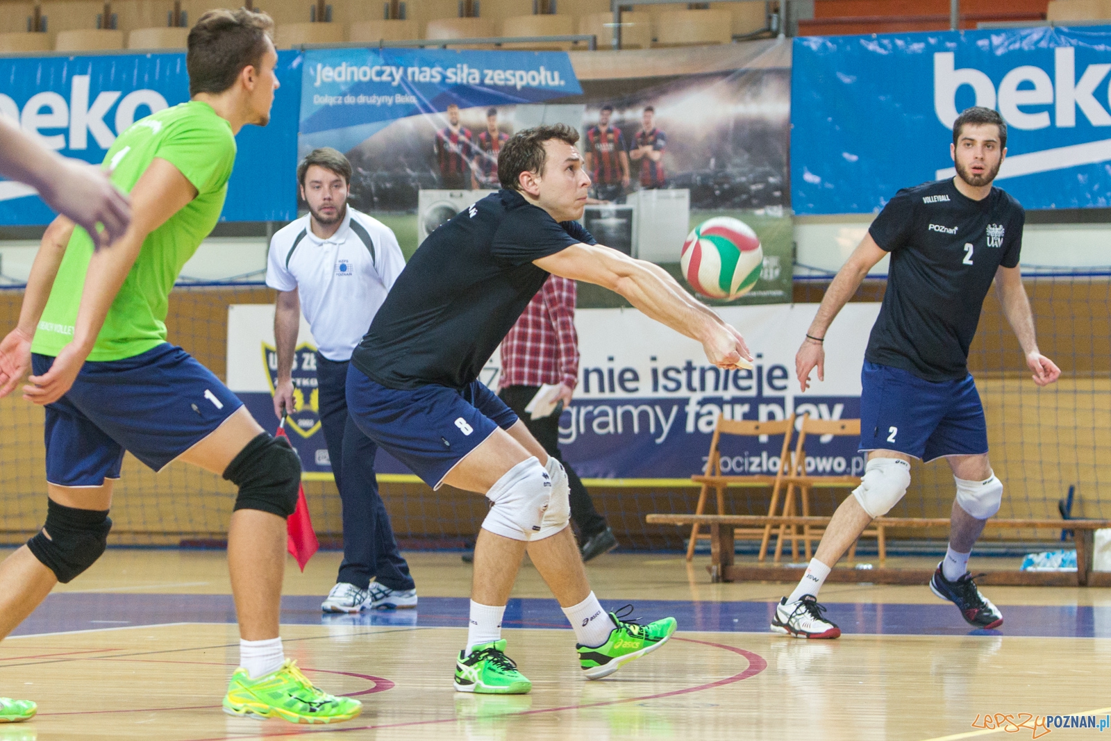 AZS UAM Poznań - KS Chełmża Foto: lepszyPOZNAN.pl / Piotr Rychter AZS UAM Poznań - KS Chełmża Foto: lepszyPOZNAN.pl / Piotr Rychter