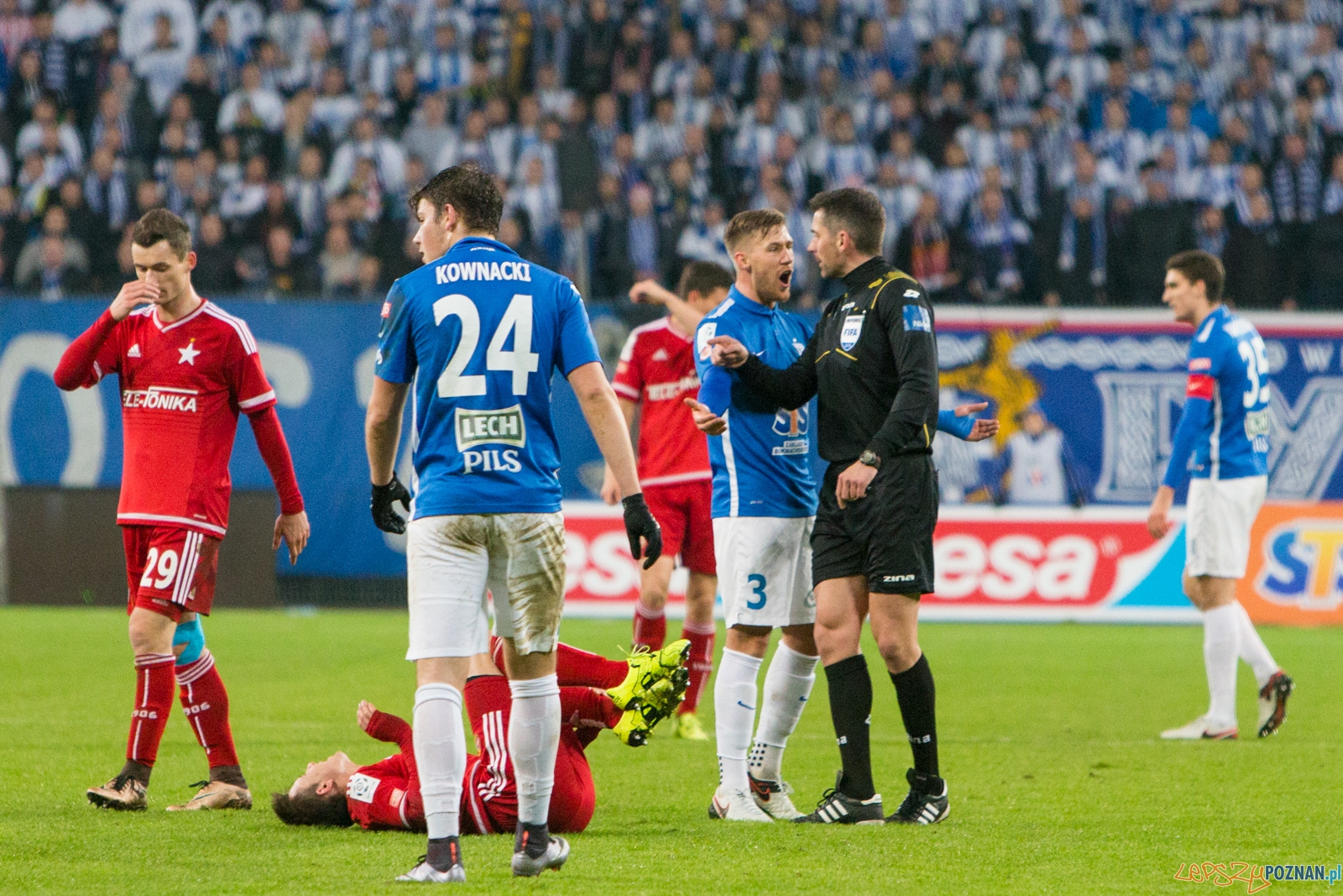 18. kolejka Ekstraklasy - Lech Poznań - Wisła Kraków Foto: lepszyPOZNAN.pl / Piotr Rychter 18. kolejka Ekstraklasy - Lech Poznań - Wisła Kraków Foto: lepszyPOZNAN.pl / Piotr Rychter