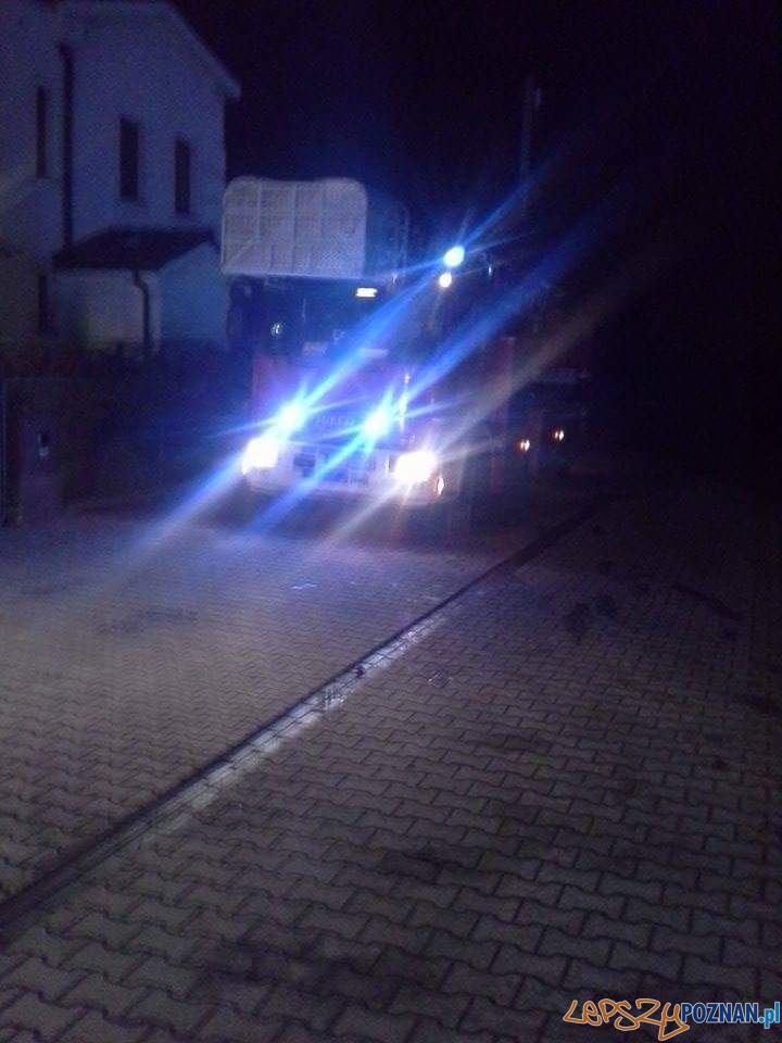 Spłonęły samochody Foto: OSP Luboń Spłonęły samochody Foto: OSP Luboń