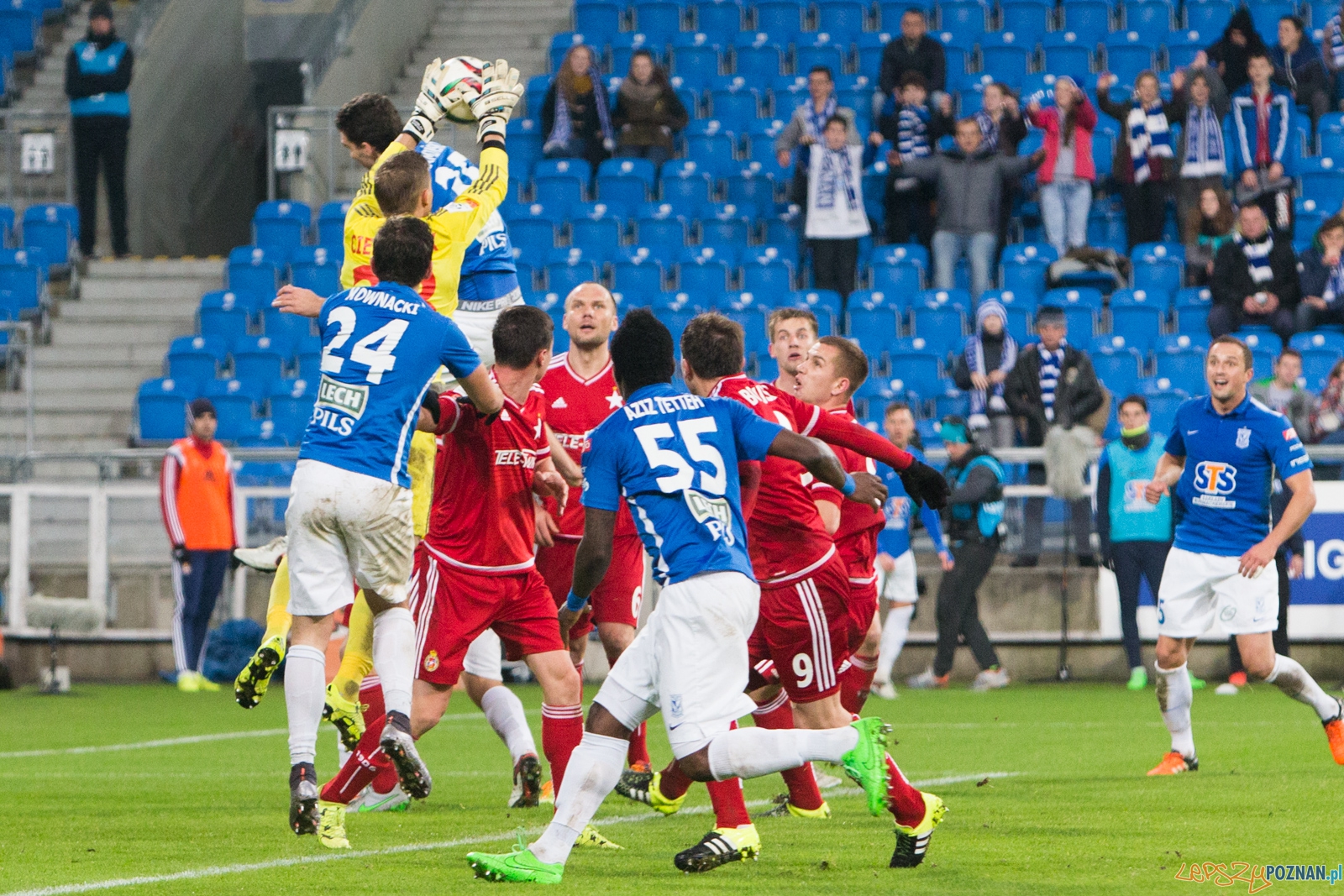 18. kolejka Ekstraklasy - Lech Poznań - Wisła Kraków Foto: lepszyPOZNAN.pl / Piotr Rychter 18. kolejka Ekstraklasy - Lech Poznań - Wisła Kraków Foto: lepszyPOZNAN.pl / Piotr Rychter