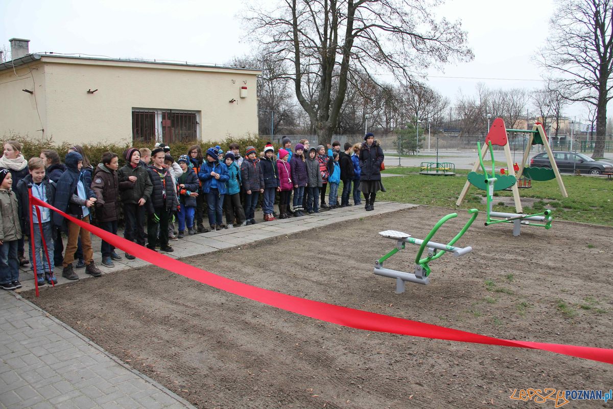 Otwarcie siłowni zewnętrznej na Śródce Foto: POSiR Otwarcie siłowni zewnętrznej na Śródce Foto: POSiR