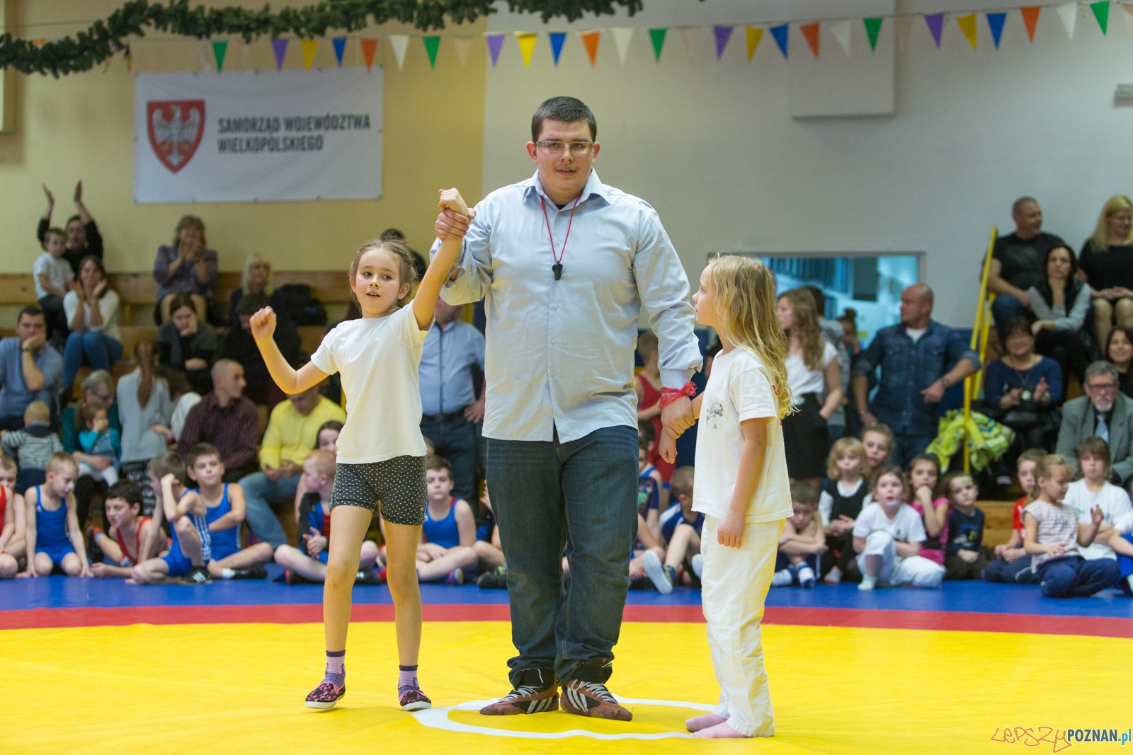 Turniej Świąteczny Zapasy z Gwiazdorem. Foto: lepszyPOZNAN.pl / Piotr Rychter Turniej Świąteczny Zapasy z Gwiazdorem. Foto: lepszyPOZNAN.pl / Piotr Rychter