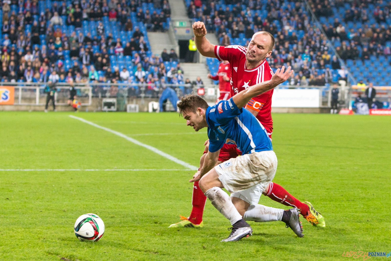 18. kolejka Ekstraklasy - Lech Poznań - Wisła Kraków (Karol L Foto: lepszyPOZNAN.pl / Piotr Rychter 18. kolejka Ekstraklasy - Lech Poznań - Wisła Kraków (Karol L Foto: lepszyPOZNAN.pl / Piotr Rychter