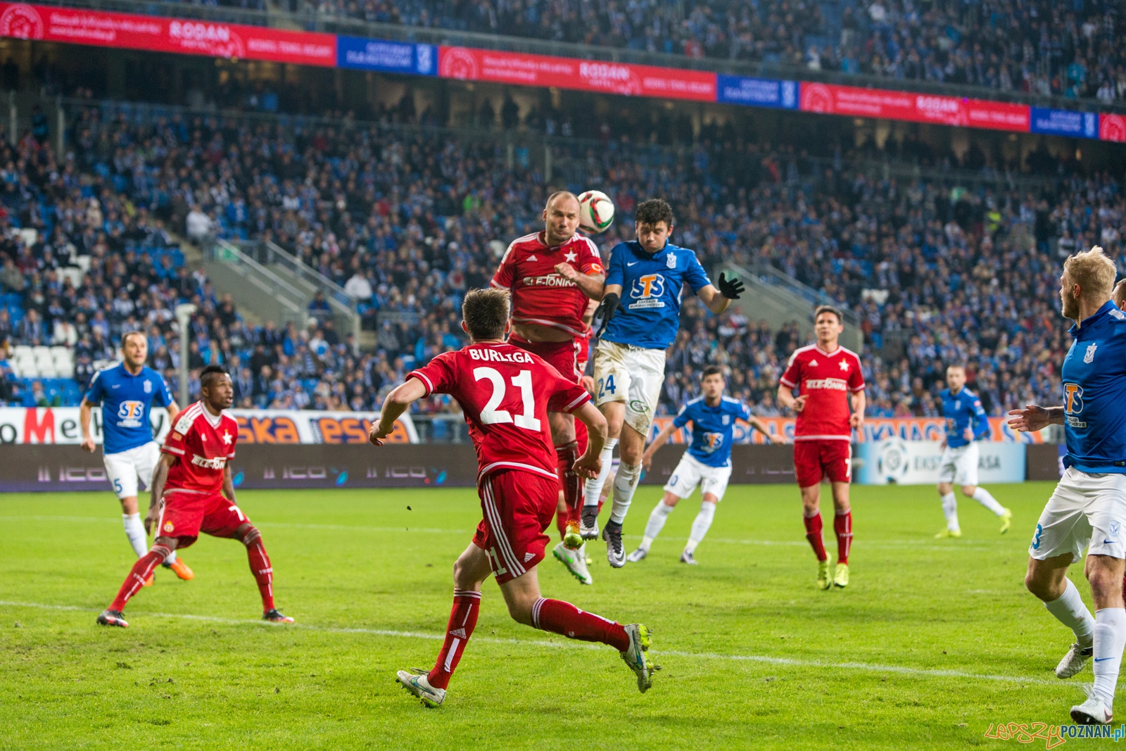 18. kolejka Ekstraklasy - Lech Poznań - Wisła Kraków Foto: lepszyPOZNAN.pl / Piotr Rychter 18. kolejka Ekstraklasy - Lech Poznań - Wisła Kraków Foto: lepszyPOZNAN.pl / Piotr Rychter