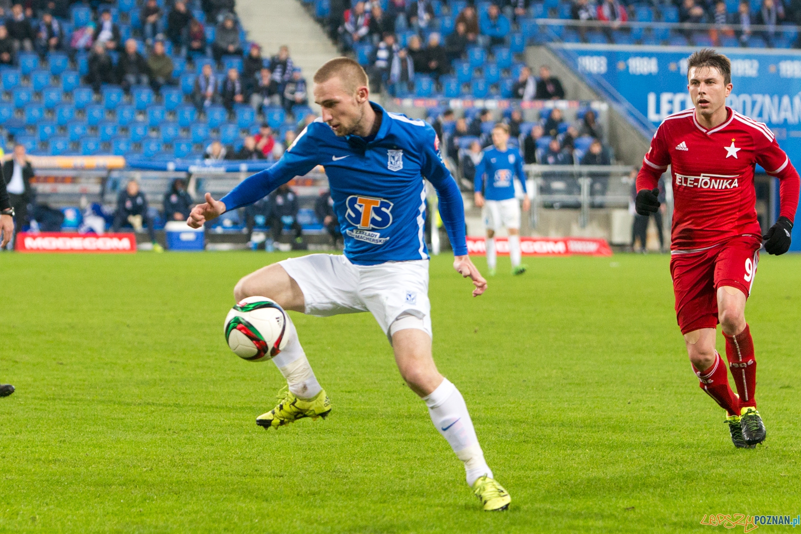 18. kolejka Ekstraklasy - Lech Poznań - Wisła Kraków (Szymon Foto: lepszyPOZNAN.pl / Piotr Rychter 18. kolejka Ekstraklasy - Lech Poznań - Wisła Kraków (Szymon Foto: lepszyPOZNAN.pl / Piotr Rychter