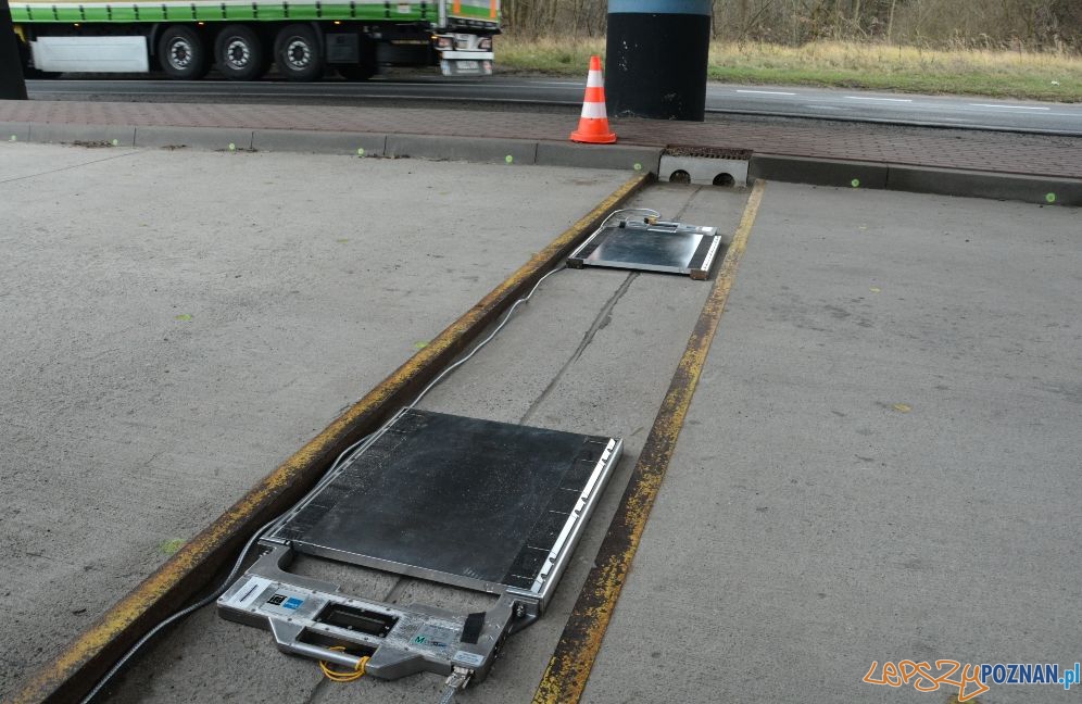 Urządzenie do pomiaru ciężaru pojazdów Foto: UMP Urządzenie do pomiaru ciężaru pojazdów Foto: UMP