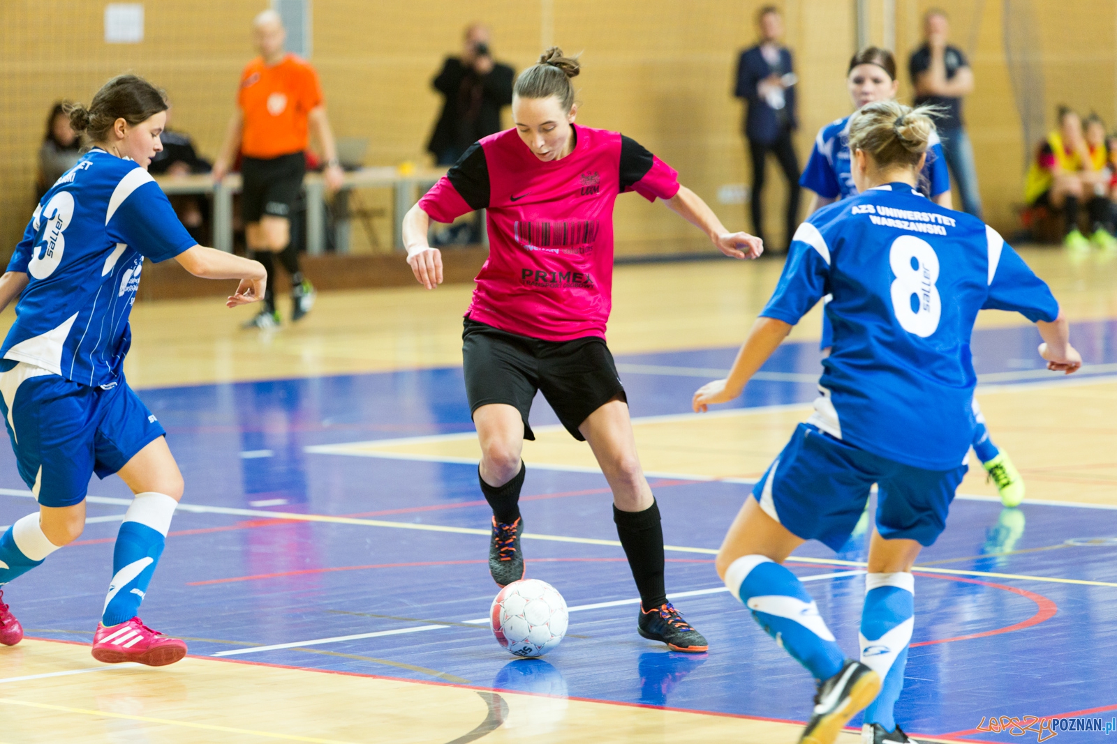 Futsal: AZS UAM Poznań – AZS Uniwersytet Warszawski Foto: lepszyPOZNAN.pl / Piotr Rychter Futsal: AZS UAM Poznań – AZS Uniwersytet Warszawski Foto: lepszyPOZNAN.pl / Piotr Rychter