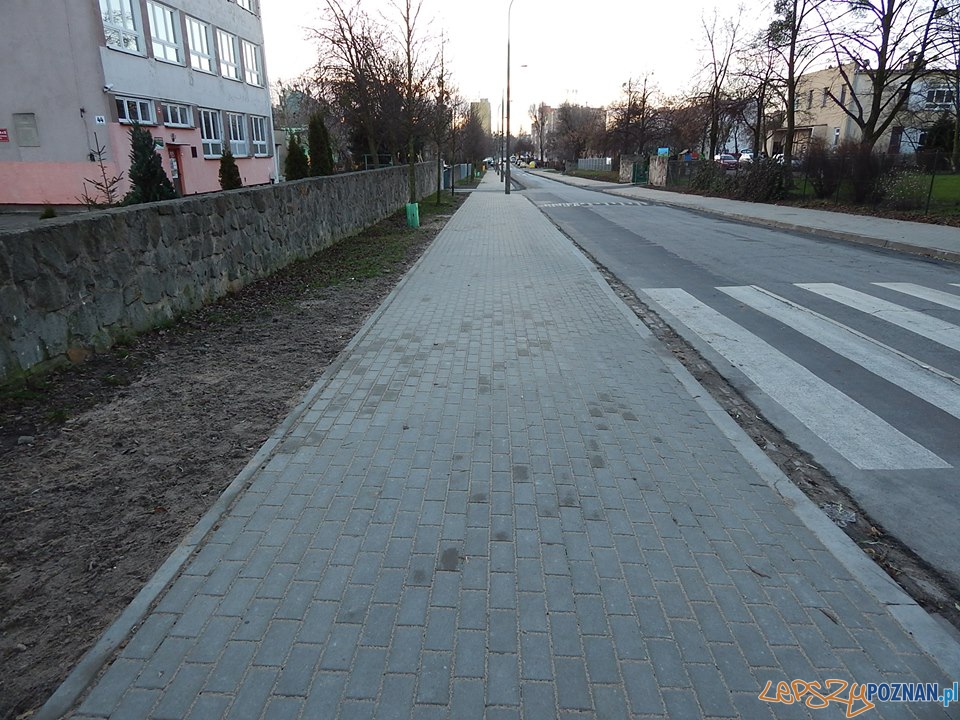 Nowe chodniki na Ratajach Foto: Rada Osiedla Rataje / Artur Gumny Nowe chodniki na Ratajach Foto: Rada Osiedla Rataje / Artur Gumny