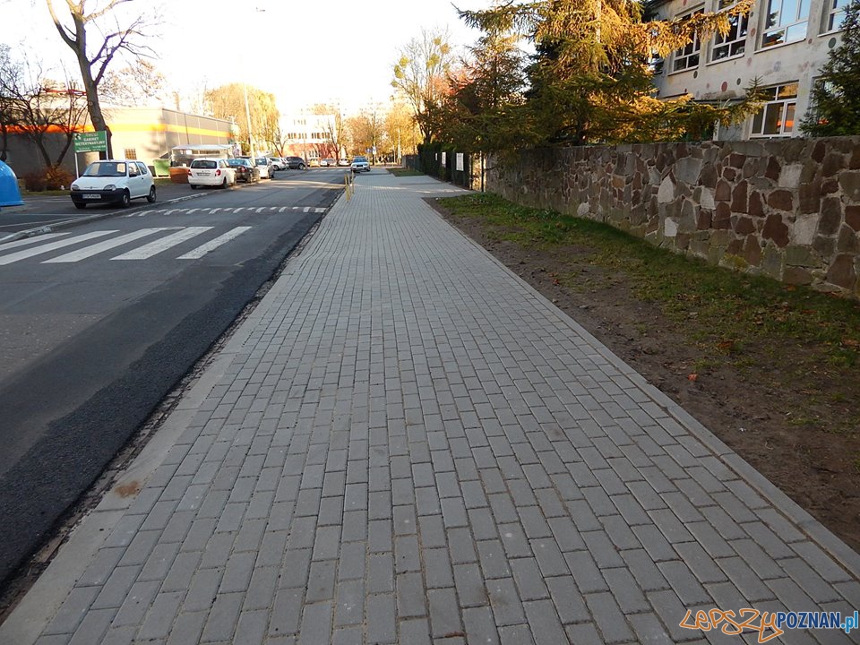 Nowe chodniki na Ratajach Foto: Rada Osiedla Rataje / Artur Gumny Nowe chodniki na Ratajach Foto: Rada Osiedla Rataje / Artur Gumny