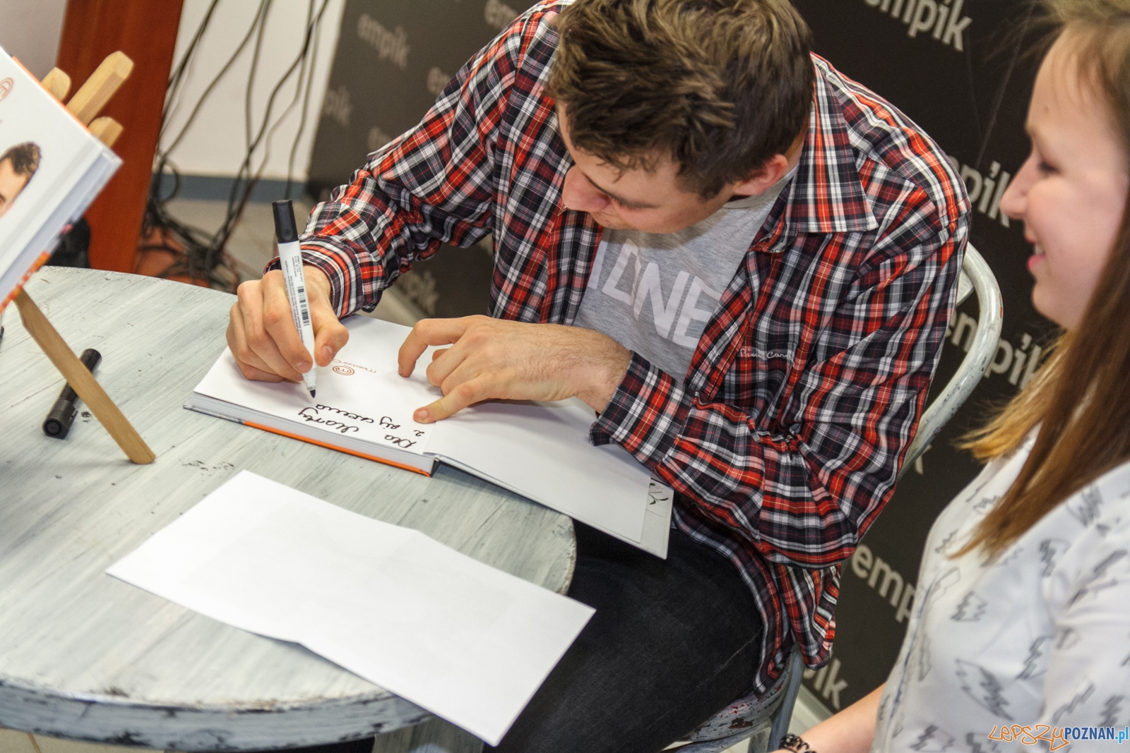 Spotkanie z Damianem Kordasem, finalistą 4 edycji konkursu Mast Foto: LepszyPOZNAN.pl / Paweł Rychter Spotkanie z Damianem Kordasem, finalistą 4 edycji konkursu Mast Foto: LepszyPOZNAN.pl / Paweł Rychter