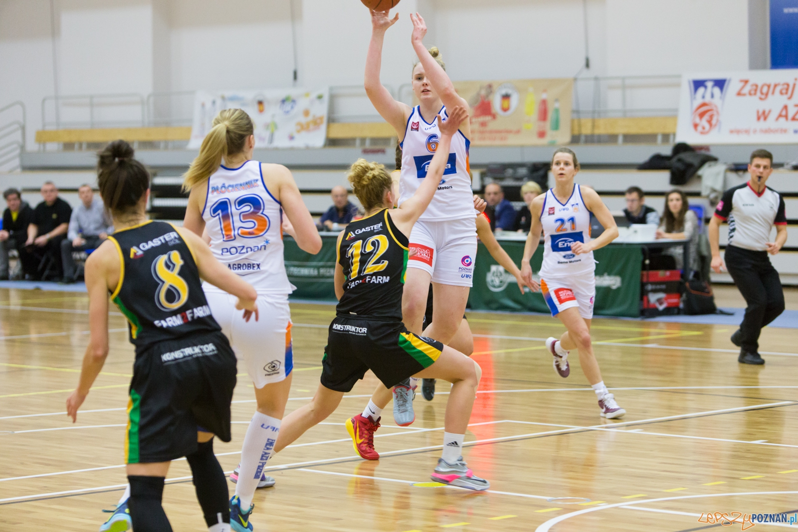 Enea AZS Poznań - X-Demon Tecza Leszno Foto: lepszyPOZNAN.pl / Piotr Rychter Enea AZS Poznań - X-Demon Tecza Leszno Foto: lepszyPOZNAN.pl / Piotr Rychter