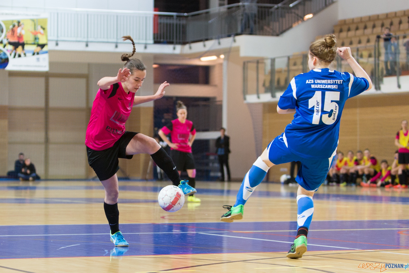 Futsal: AZS UAM Poznań – AZS Uniwersytet Warszawski Foto: lepszyPOZNAN.pl / Piotr Rychter Futsal: AZS UAM Poznań – AZS Uniwersytet Warszawski Foto: lepszyPOZNAN.pl / Piotr Rychter