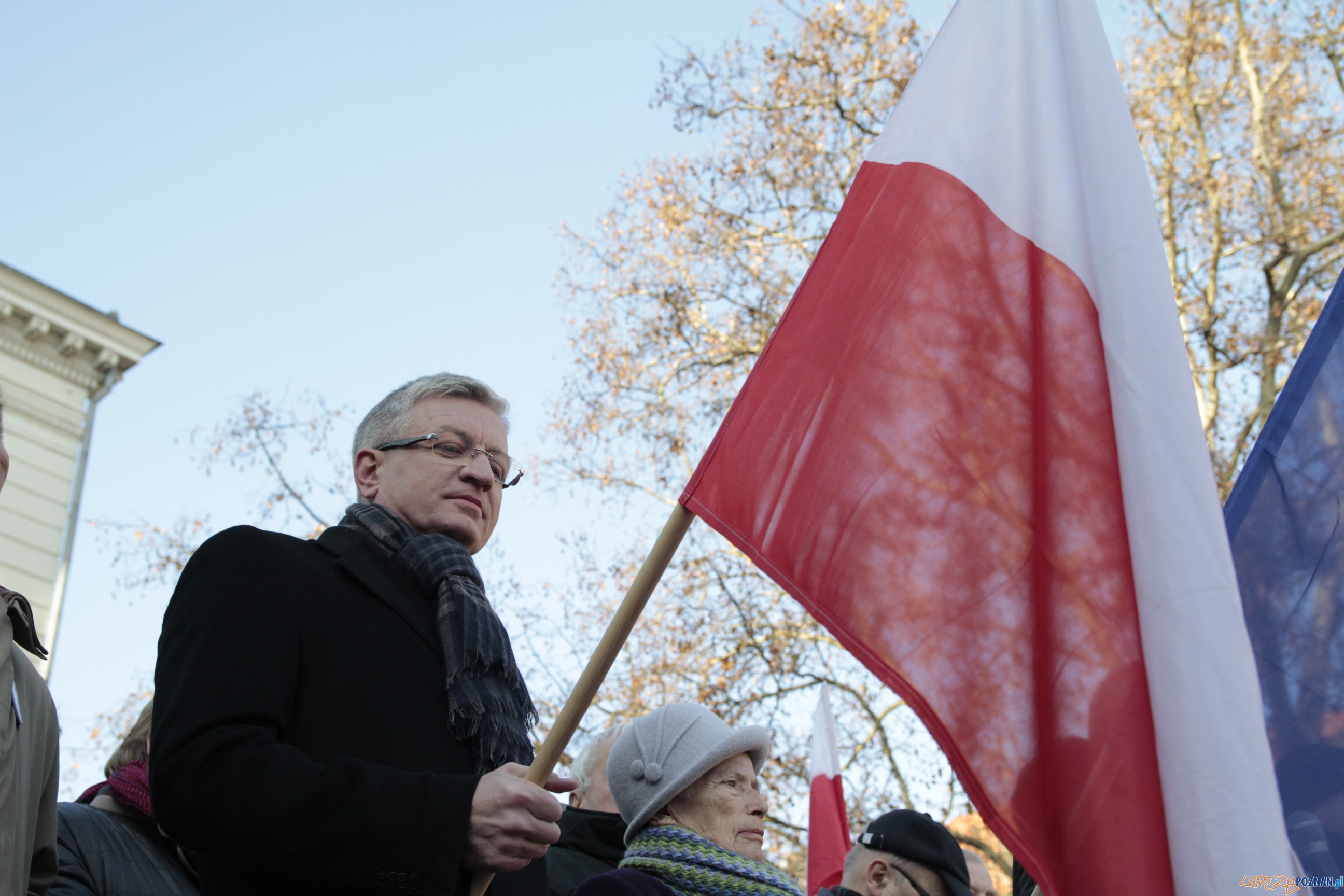Szybka migawka - protest w obronie mediów Foto: LepszyPOZNAN.pl / Pawel Rychter Szybka migawka - protest w obronie mediów Foto: LepszyPOZNAN.pl / Pawel Rychter