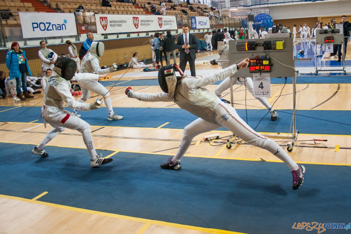 Puchar Europy kadetek we florecie (23.01.2016) Foto: © lepszyPOZNAN.pl / Karolina Kiraga Puchar Europy kadetek we florecie (23.01.2016) Foto: © lepszyPOZNAN.pl / Karolina Kiraga