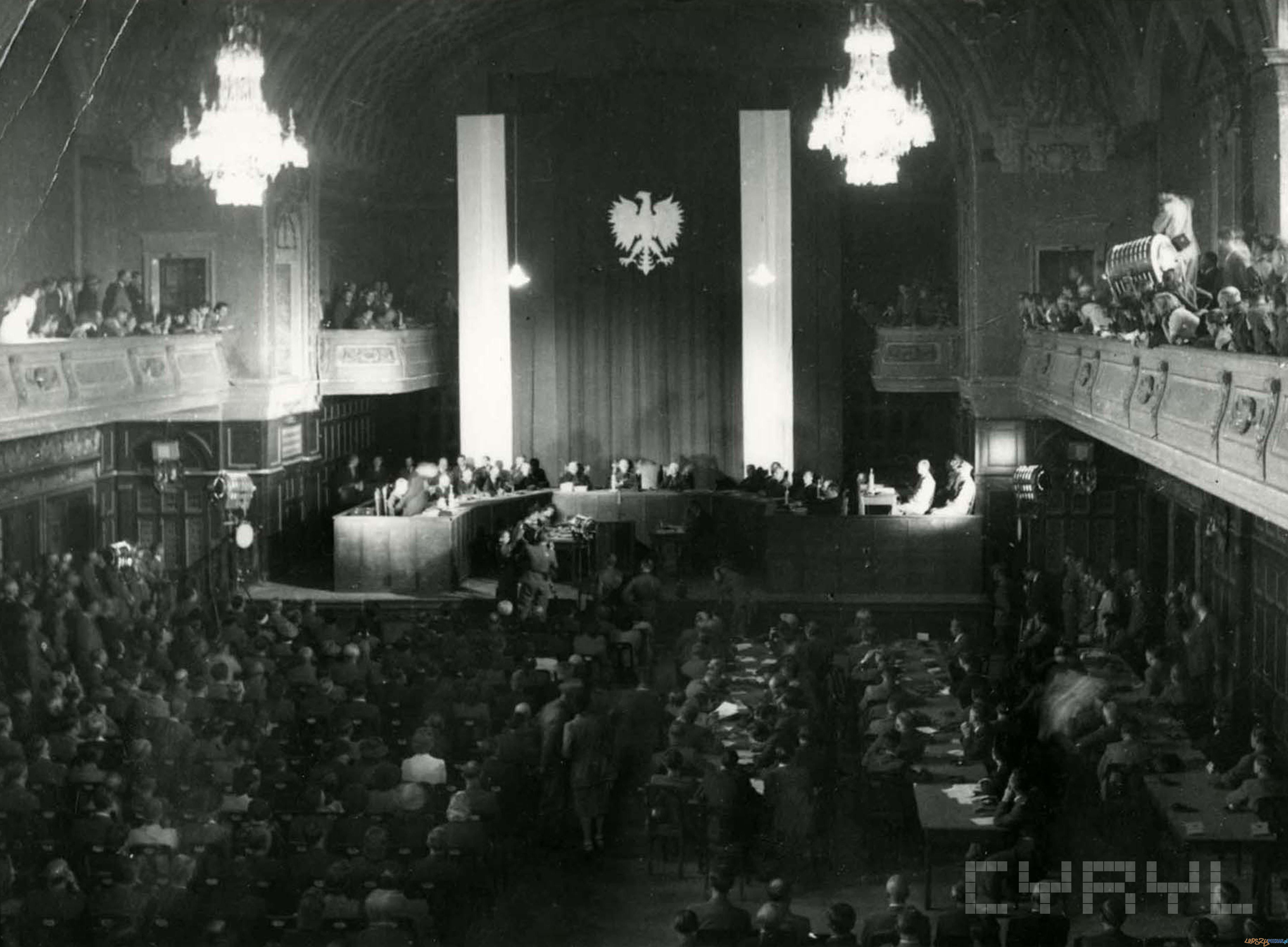 Proces Greisera 1945 Foto: Zbigniew Zielonacki / Cyryl Proces Greisera 1945 Foto: Zbigniew Zielonacki / Cyryl