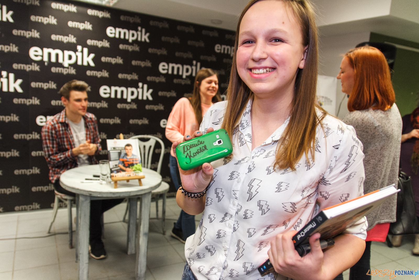 Spotkanie z Damianem Kordasem, finalistą 4 edycji konkursu Mast Foto: LepszyPOZNAN.pl / Paweł Rychter Spotkanie z Damianem Kordasem, finalistą 4 edycji konkursu Mast Foto: LepszyPOZNAN.pl / Paweł Rychter