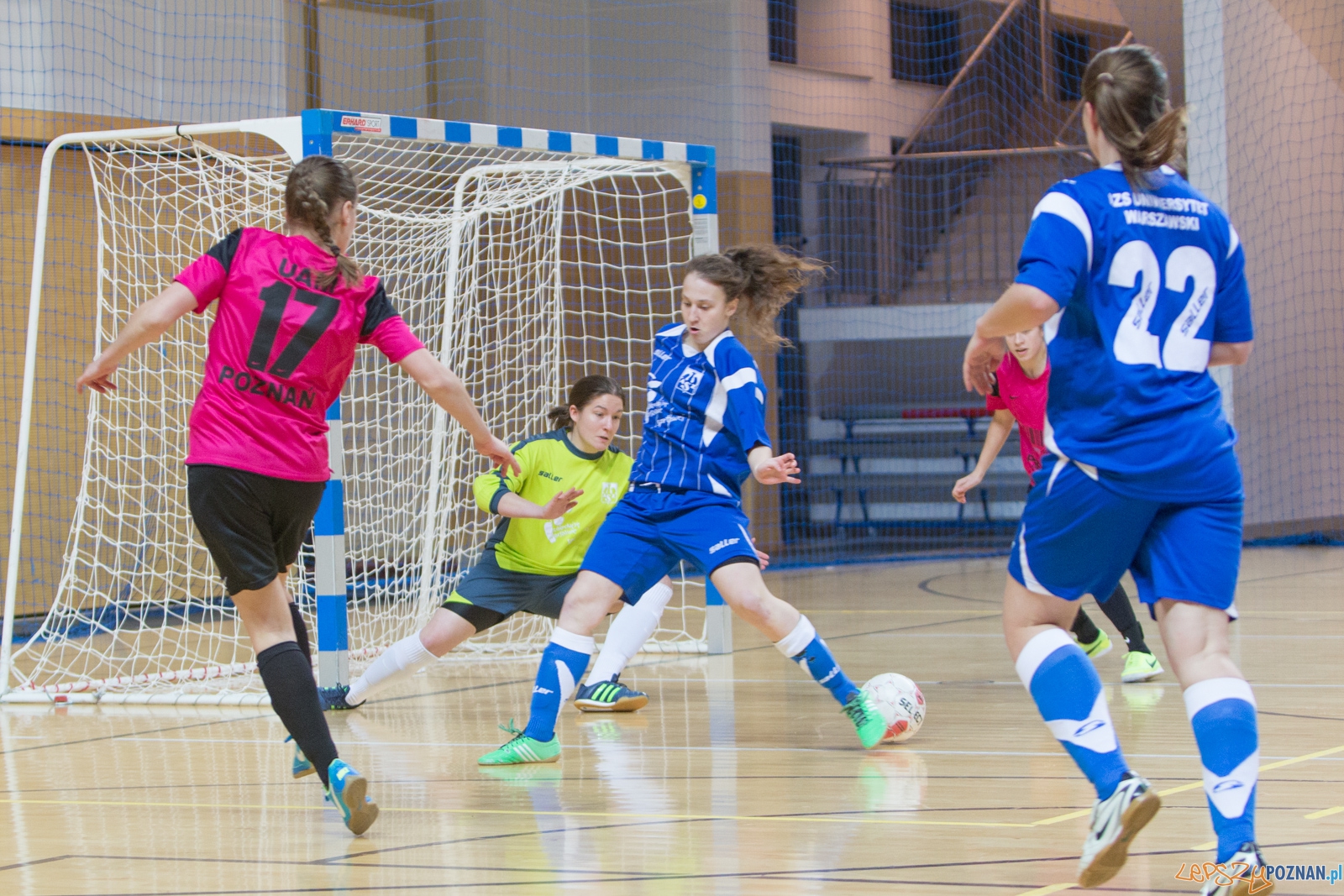 Futsal: AZS UAM Poznań – AZS Uniwersytet Warszawski Foto: lepszyPOZNAN.pl / Piotr Rychter Futsal: AZS UAM Poznań – AZS Uniwersytet Warszawski Foto: lepszyPOZNAN.pl / Piotr Rychter