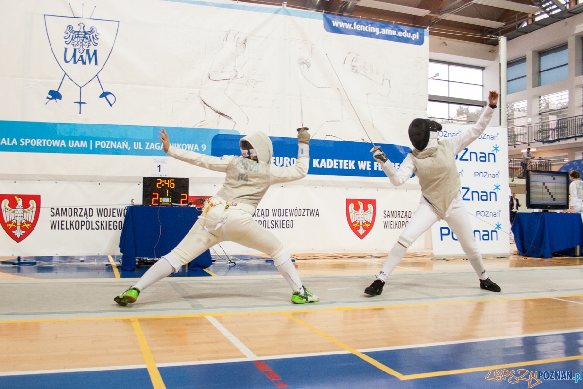 Puchar Europy kadetek we florecie (23.01.2016) Foto: © lepszyPOZNAN.pl / Karolina Kiraga Puchar Europy kadetek we florecie (23.01.2016) Foto: © lepszyPOZNAN.pl / Karolina Kiraga