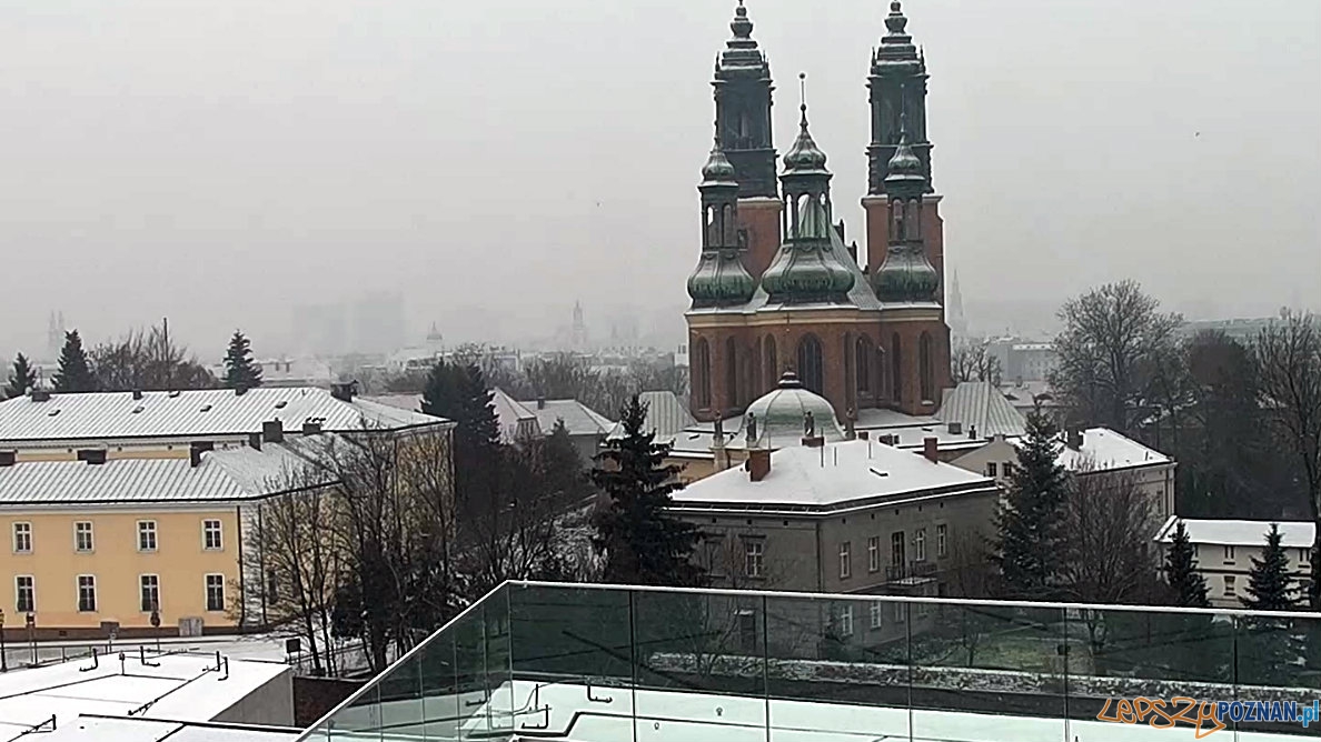Katedra, 1.01.2016 Foto: Kamera Bramy Poznania Katedra, 1.01.2016 Foto: Kamera Bramy Poznania