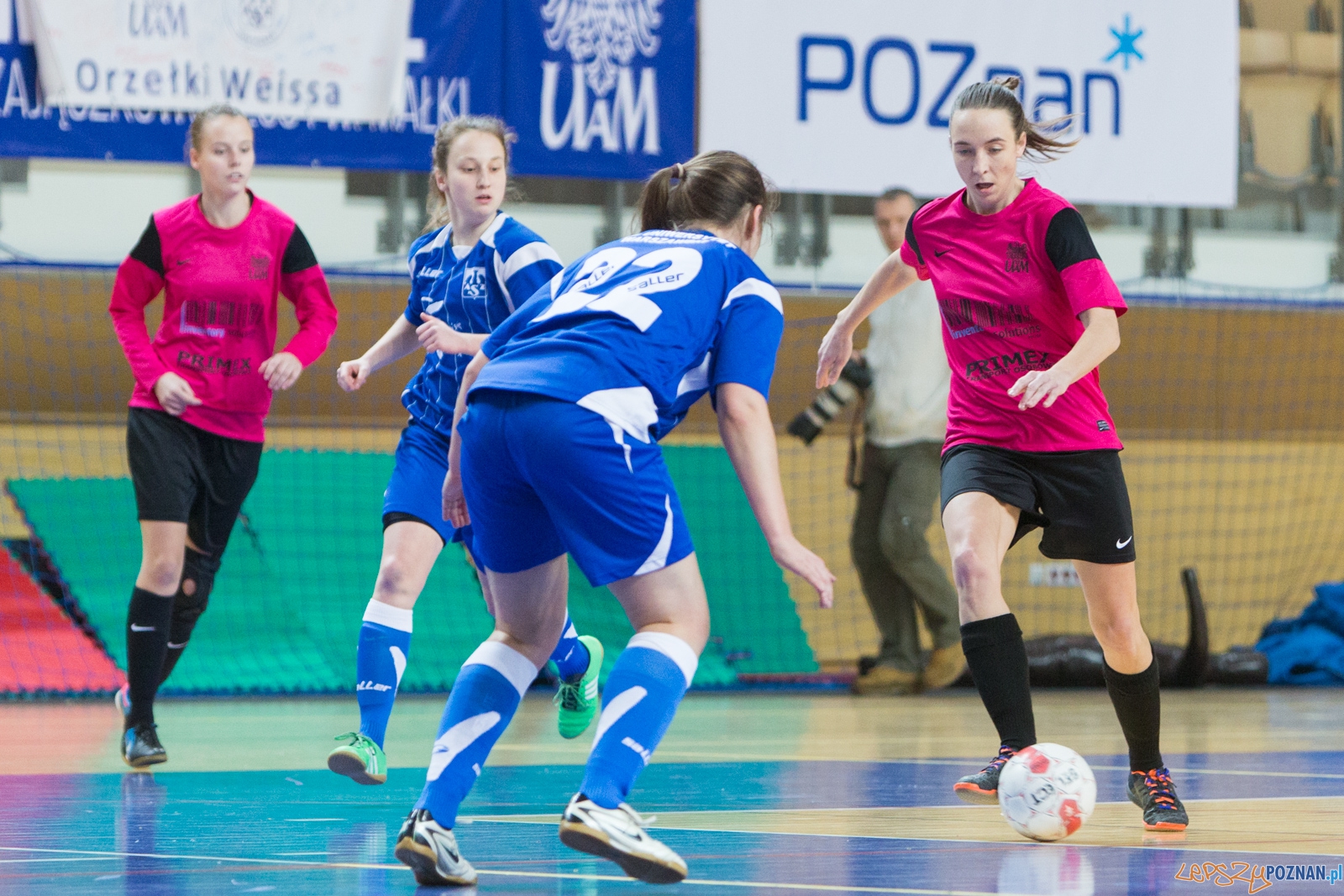 Futsal: AZS UAM Poznań – AZS Uniwersytet Warszawski Foto: lepszyPOZNAN.pl / Piotr Rychter Futsal: AZS UAM Poznań – AZS Uniwersytet Warszawski Foto: lepszyPOZNAN.pl / Piotr Rychter
