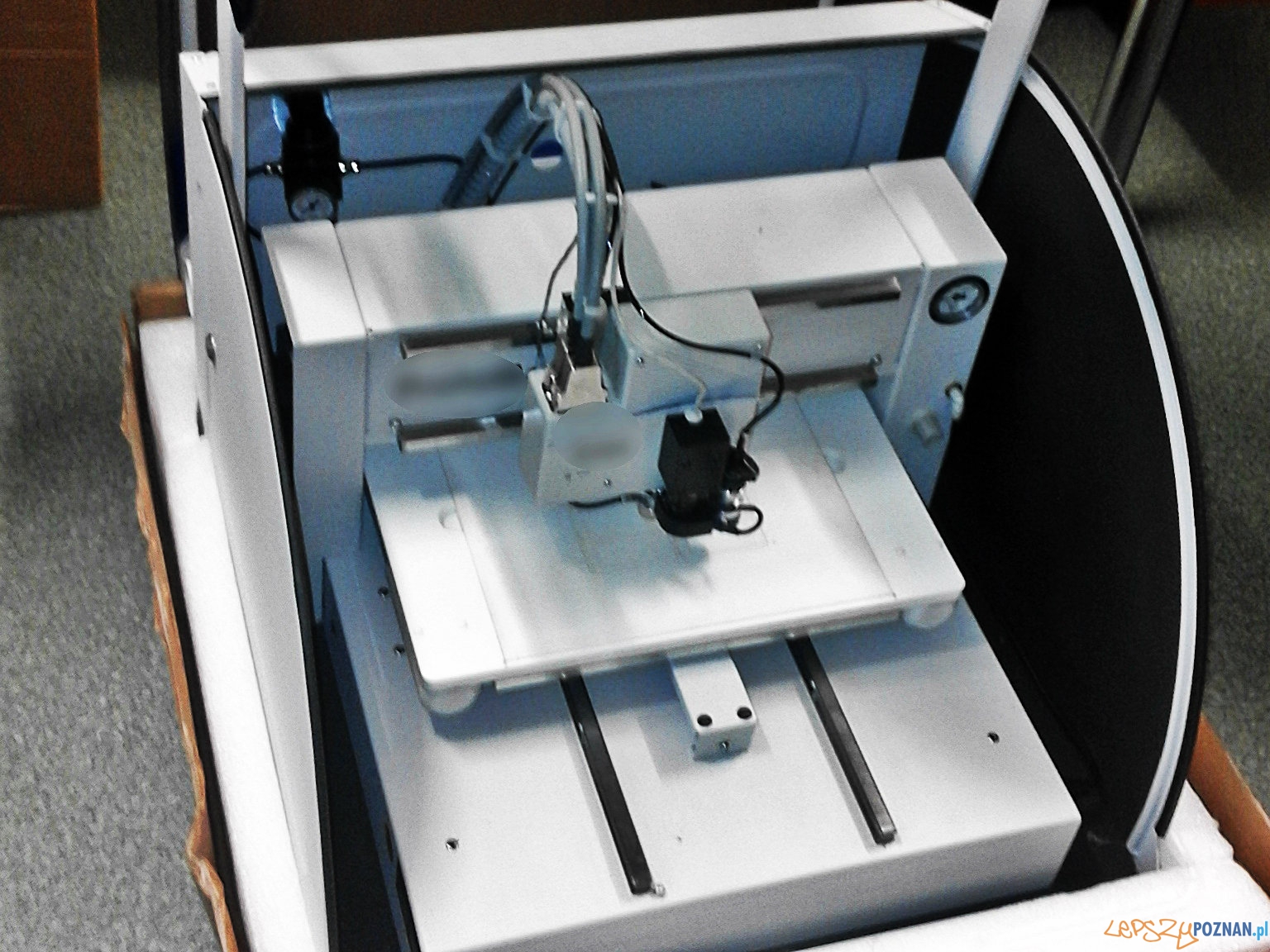 Skradziona w Niemczech maszyna odzyskana w Poznaniu Foto: KWP w Poznaniu Skradziona w Niemczech maszyna odzyskana w Poznaniu Foto: KWP w Poznaniu