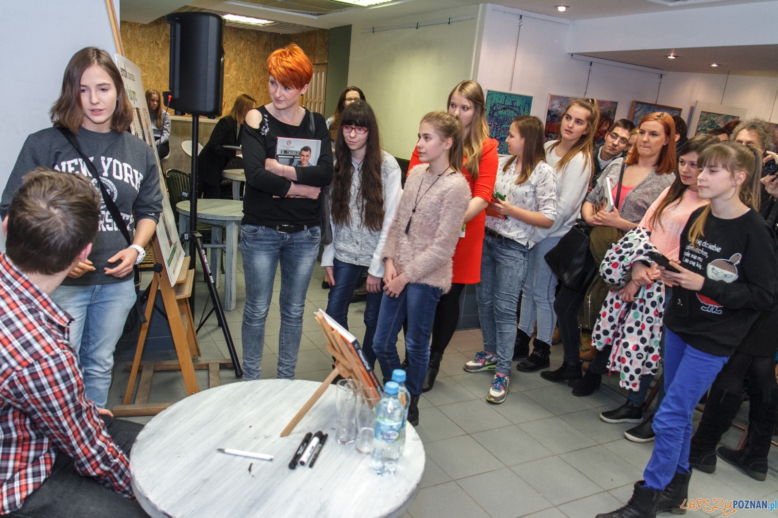 Spotkanie z Damianem Kordasem, finalistą 4 edycji konkursu Mast Foto: LepszyPOZNAN.pl / Paweł Rychter Spotkanie z Damianem Kordasem, finalistą 4 edycji konkursu Mast Foto: LepszyPOZNAN.pl / Paweł Rychter