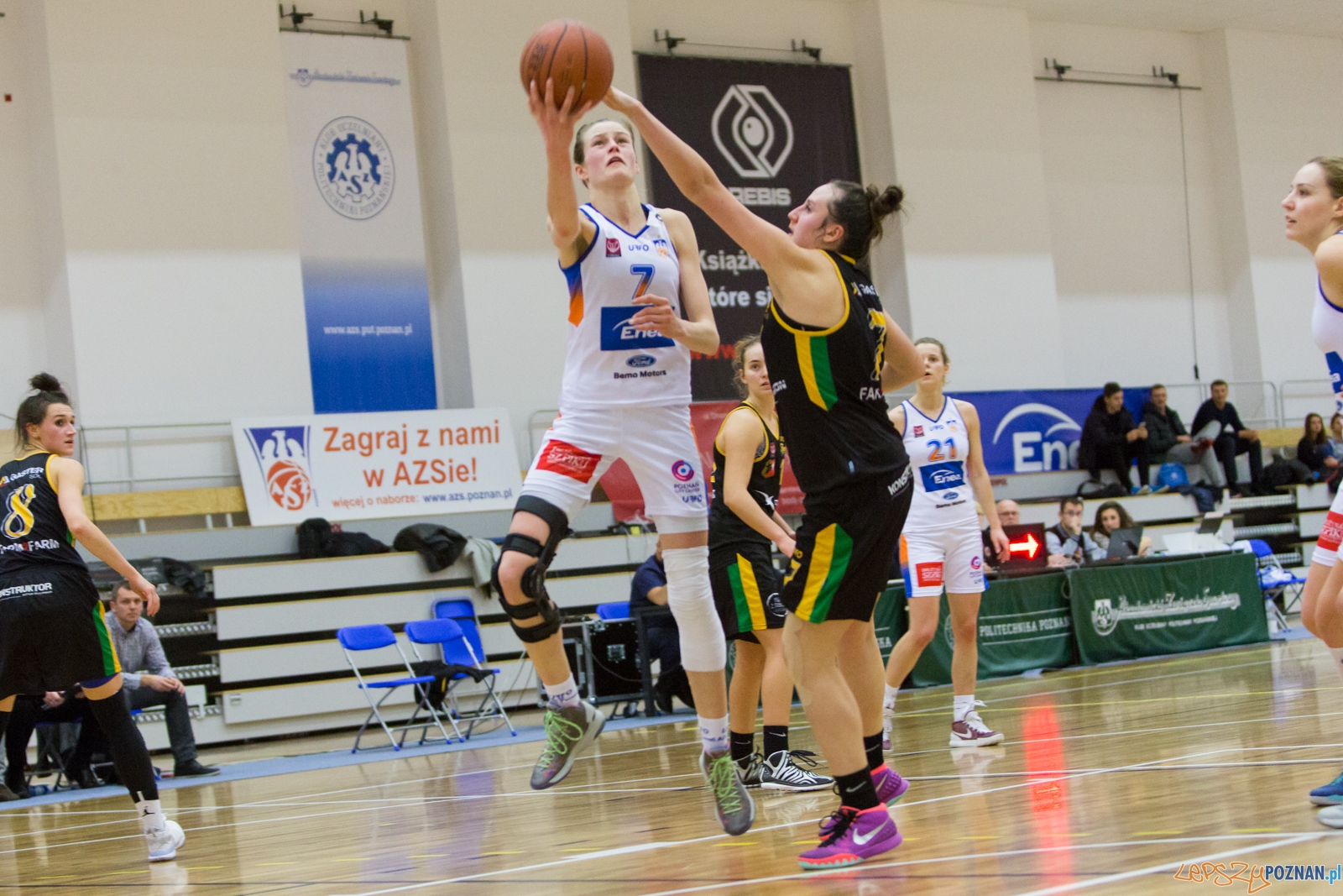 Enea AZS Poznań - X-Demon Tecza Leszno Foto: lepszyPOZNAN.pl / Piotr Rychter Enea AZS Poznań - X-Demon Tecza Leszno Foto: lepszyPOZNAN.pl / Piotr Rychter