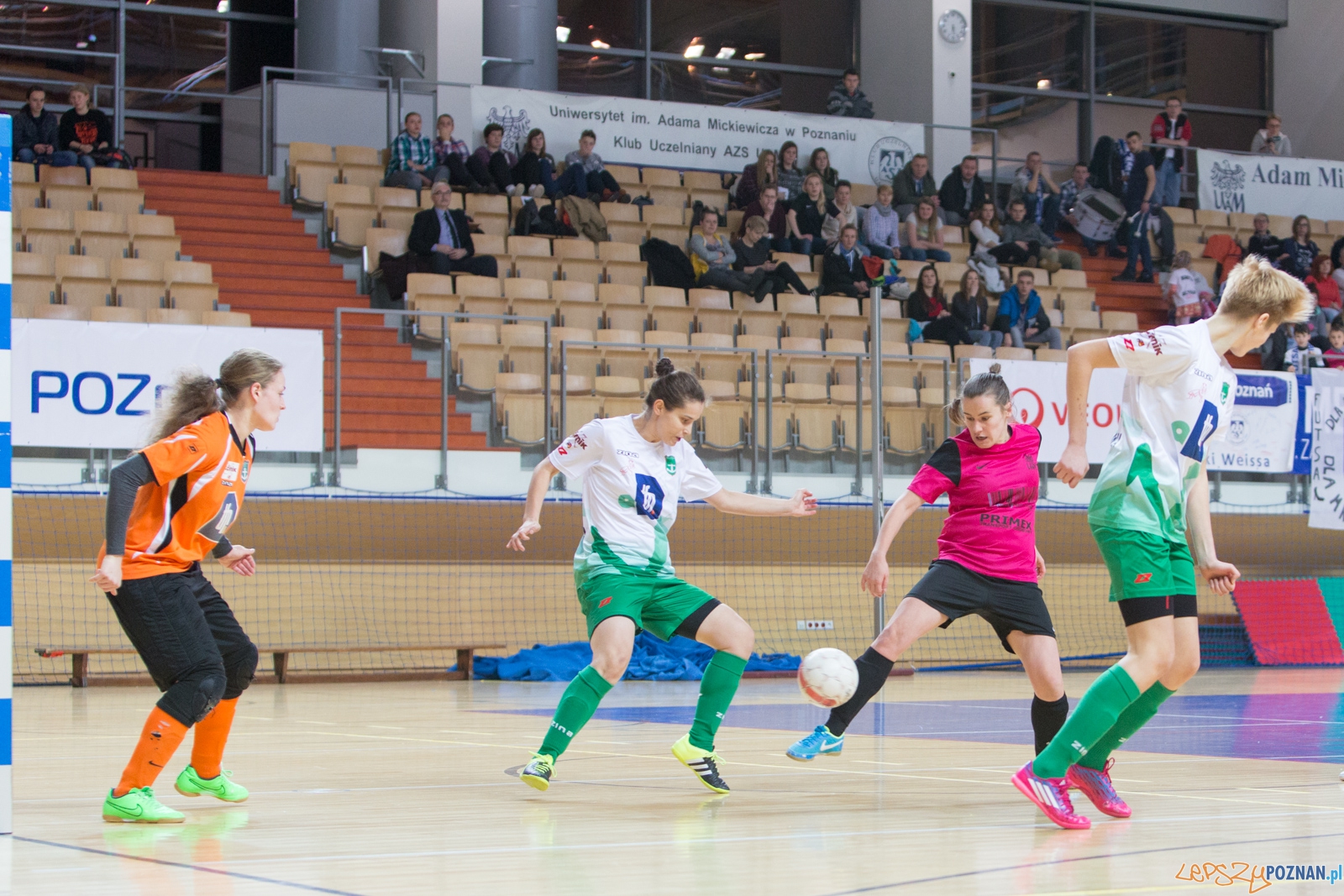 5. kolejka ekstraligi futsalu kobiet: KU AZS UAM Poznań – Kot Foto: lepszyPOZNAN.pl / Piotr Rychter 5. kolejka ekstraligi futsalu kobiet: KU AZS UAM Poznań – Kot Foto: lepszyPOZNAN.pl / Piotr Rychter