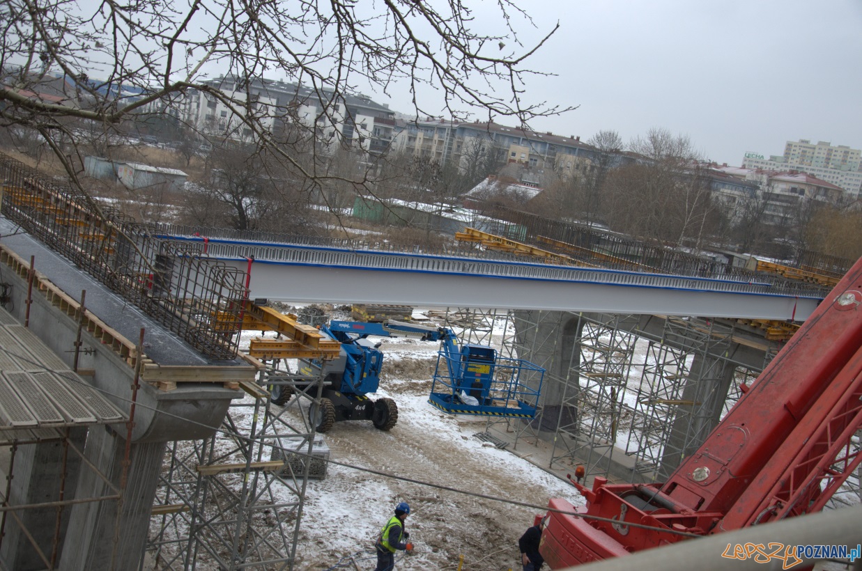 Wiadukt nad Inflancką nabiera kształtu Foto: PIM Poznań / Krzysztof Kaczanowski Wiadukt nad Inflancką nabiera kształtu Foto: PIM Poznań / Krzysztof Kaczanowski