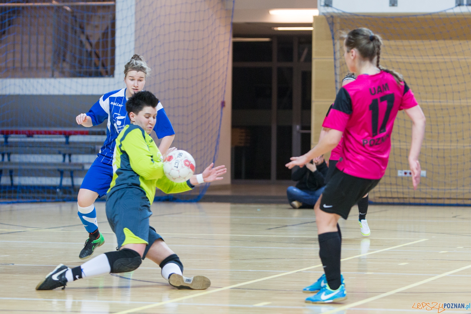 Futsal: AZS UAM Poznań – AZS Uniwersytet Warszawski Foto: lepszyPOZNAN.pl / Piotr Rychter Futsal: AZS UAM Poznań – AZS Uniwersytet Warszawski Foto: lepszyPOZNAN.pl / Piotr Rychter