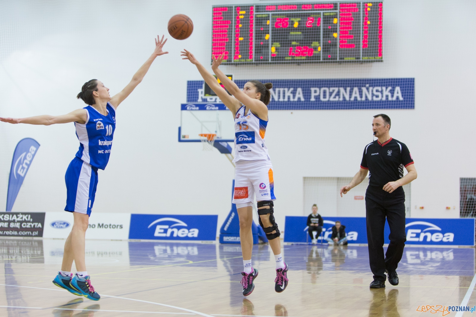 Enea AZS Poznań - AZS Politechnika Korona Kraków Foto: lepszyPOZNAN.pl / Piotr Rychter Enea AZS Poznań - AZS Politechnika Korona Kraków Foto: lepszyPOZNAN.pl / Piotr Rychter