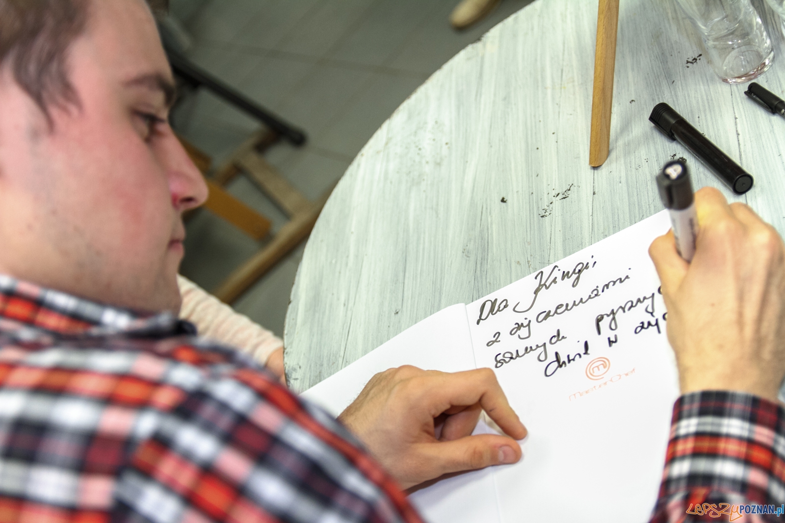 Spotkanie z Damianem Kordasem, finalistą 4 edycji konkursu Mast Foto: LepszyPOZNAN.pl / Paweł Rychter Spotkanie z Damianem Kordasem, finalistą 4 edycji konkursu Mast Foto: LepszyPOZNAN.pl / Paweł Rychter